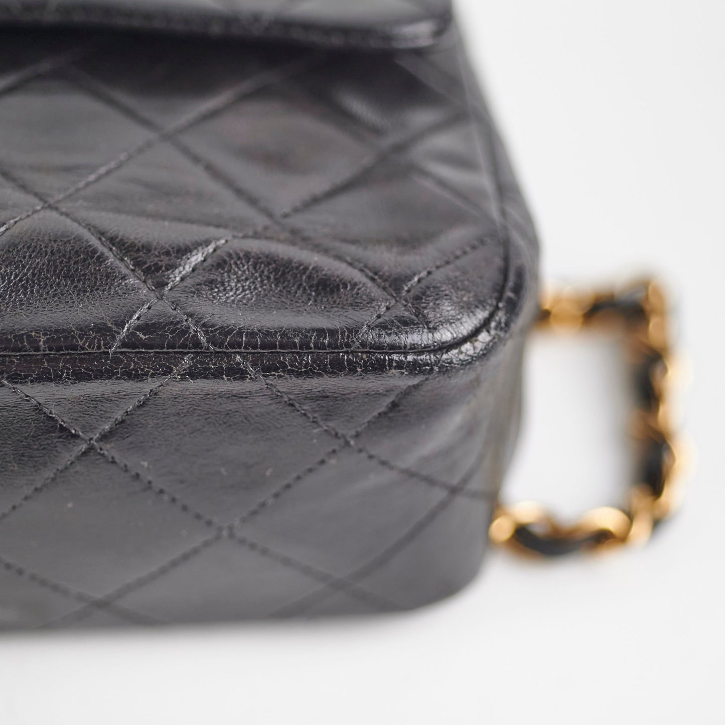 Chanel  Small Classic Flap Lambskin Black - Series 2