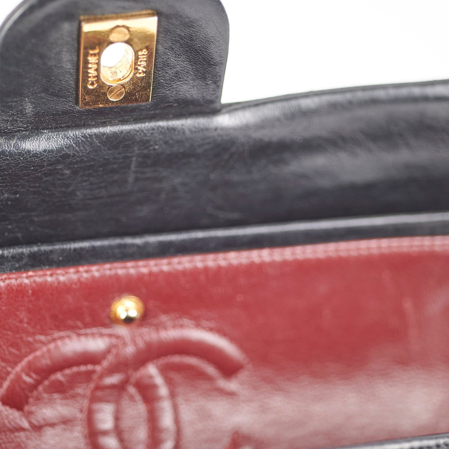 Chanel  Small Classic Flap Lambskin Black - Series 2