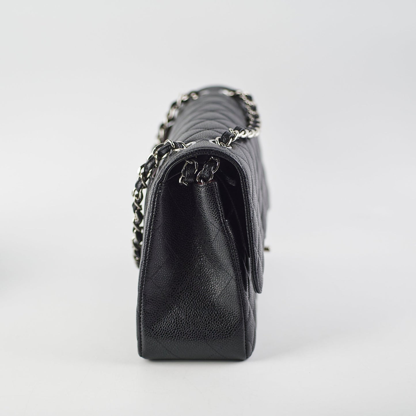 Chanel Jumbo Caviar Bag Black