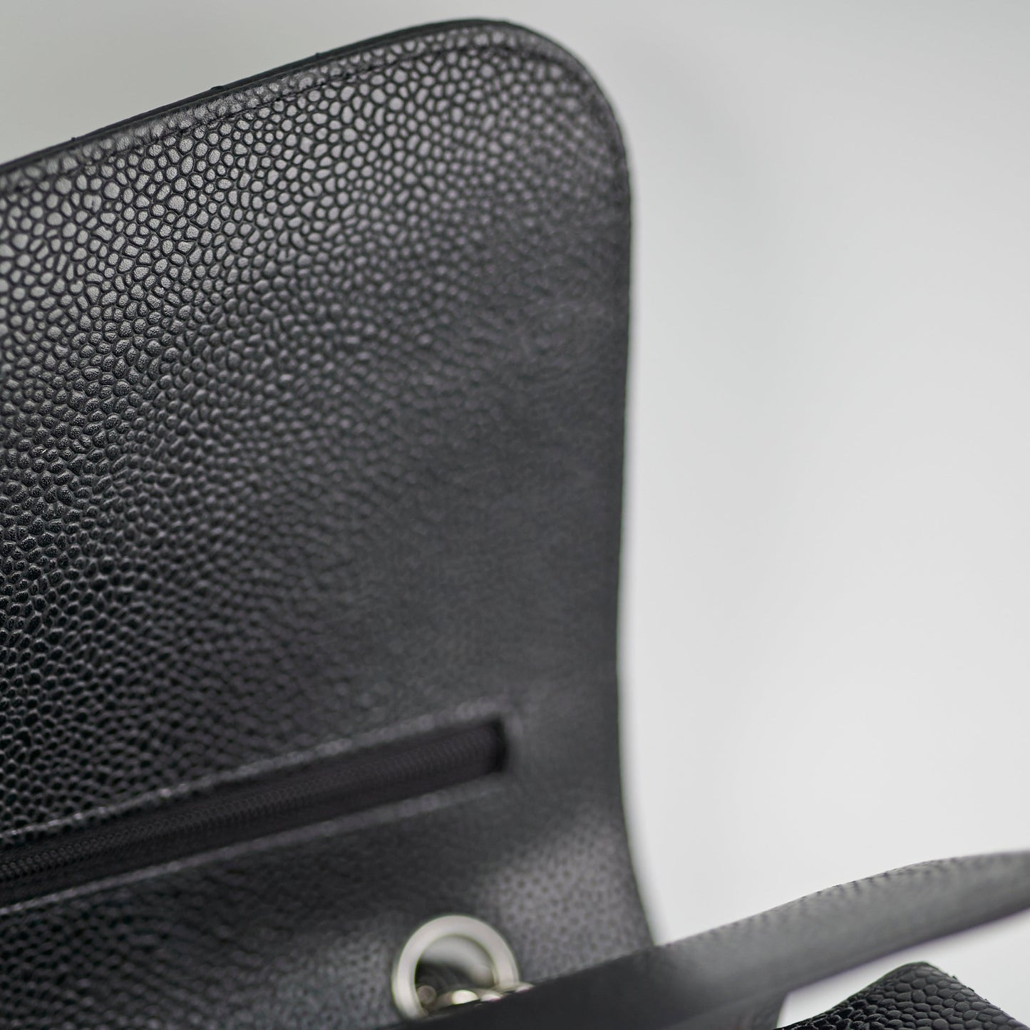 Chanel Jumbo Caviar Bag Black