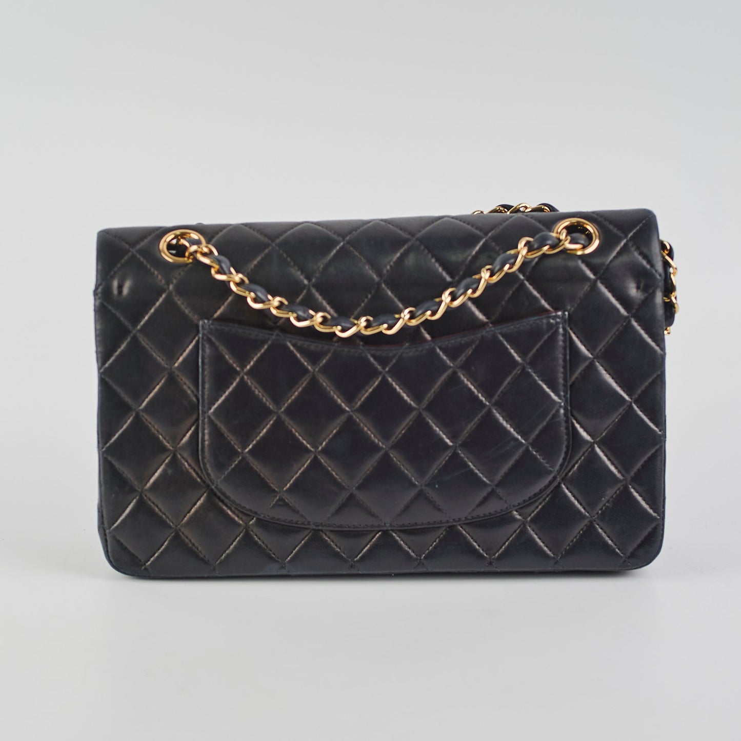 Chanel  Classic Flap M/L Lambskin Black - Series 7