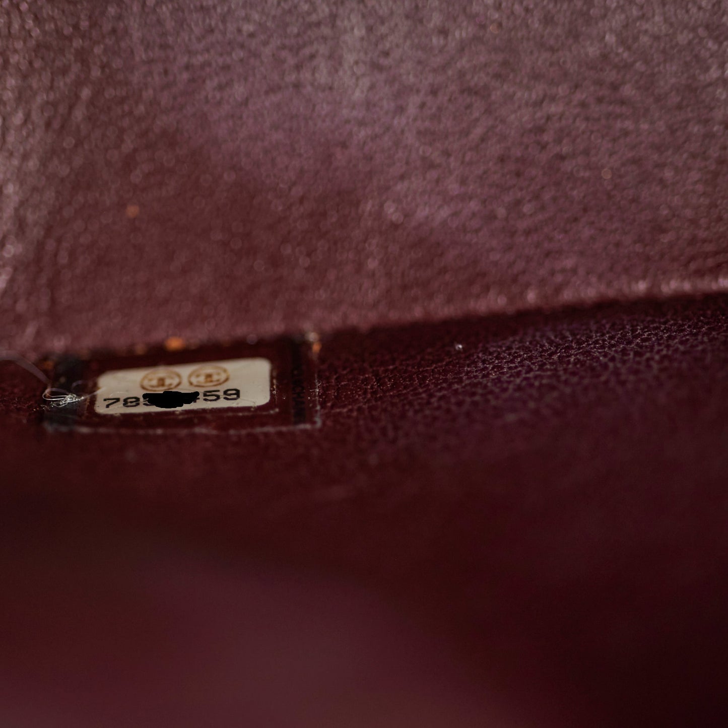 Chanel  Classic Flap M/L Lambskin Black - Series 7