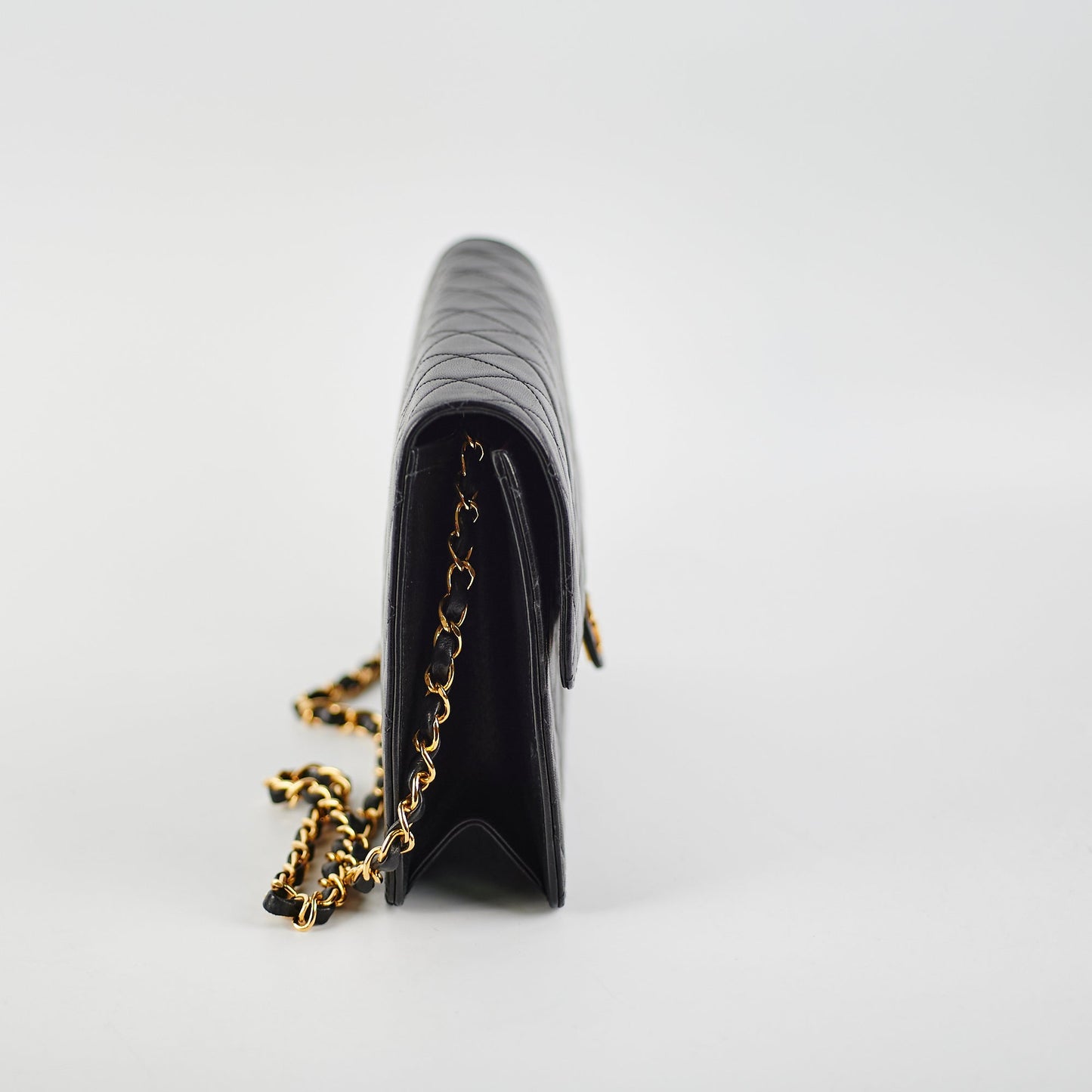 Chanel  Black Flap Lambskin - Series 4