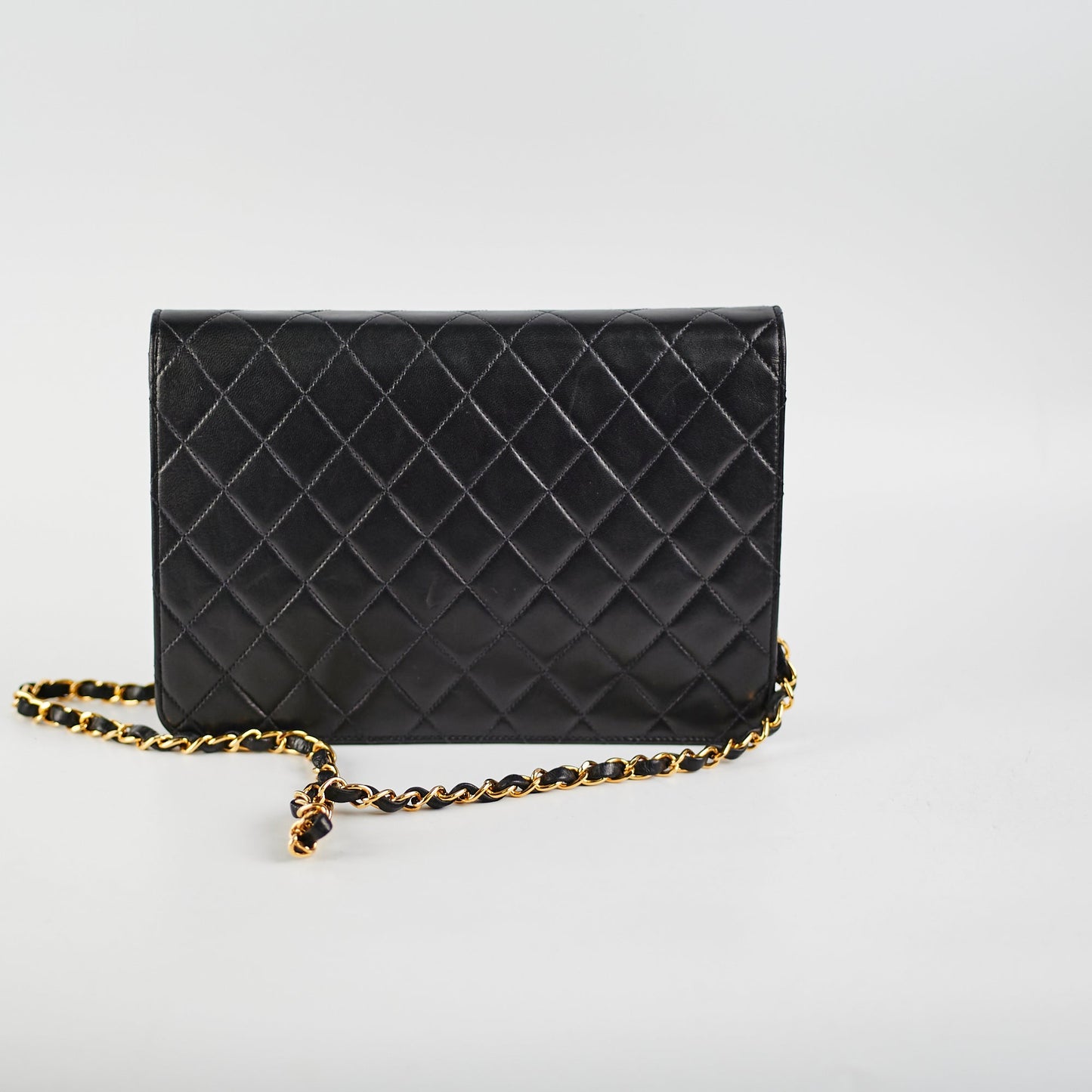 Chanel  Black Flap Lambskin - Series 4