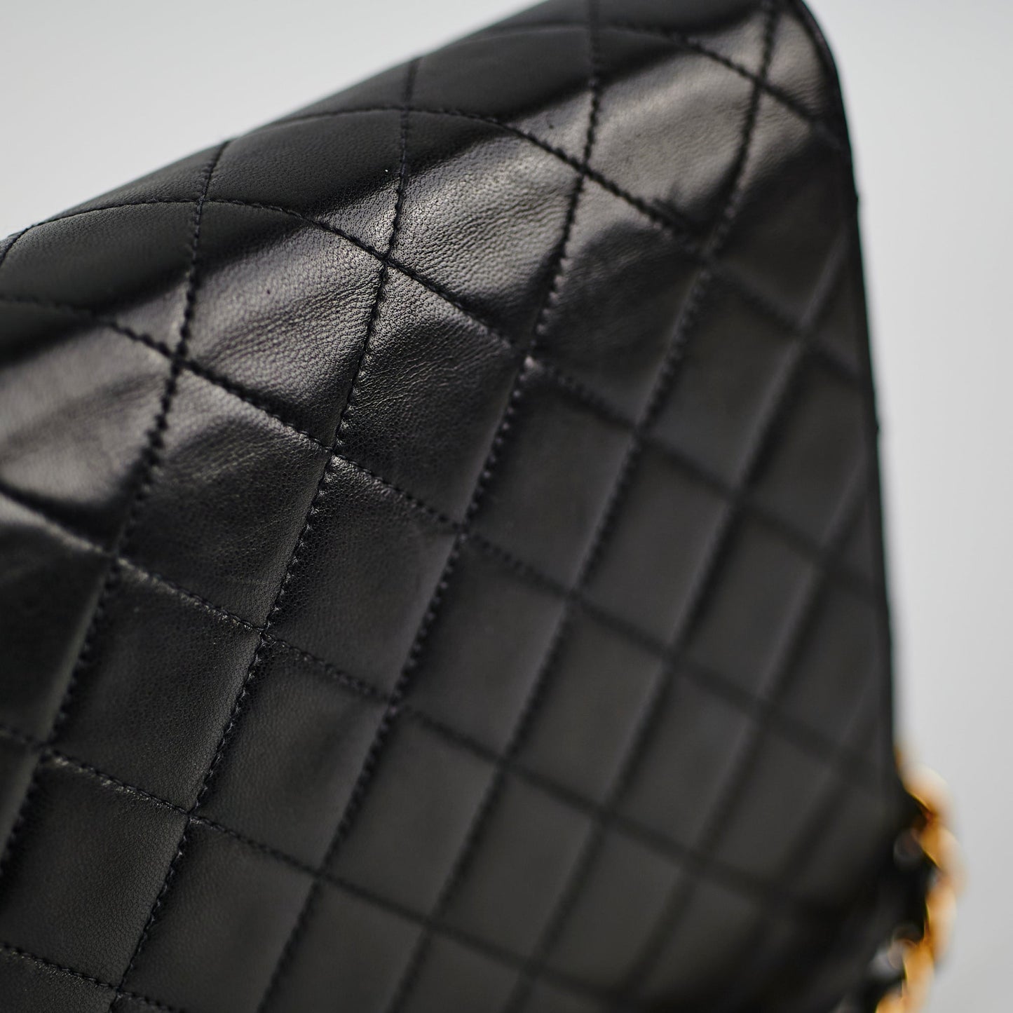Chanel  Black Flap Lambskin - Series 4