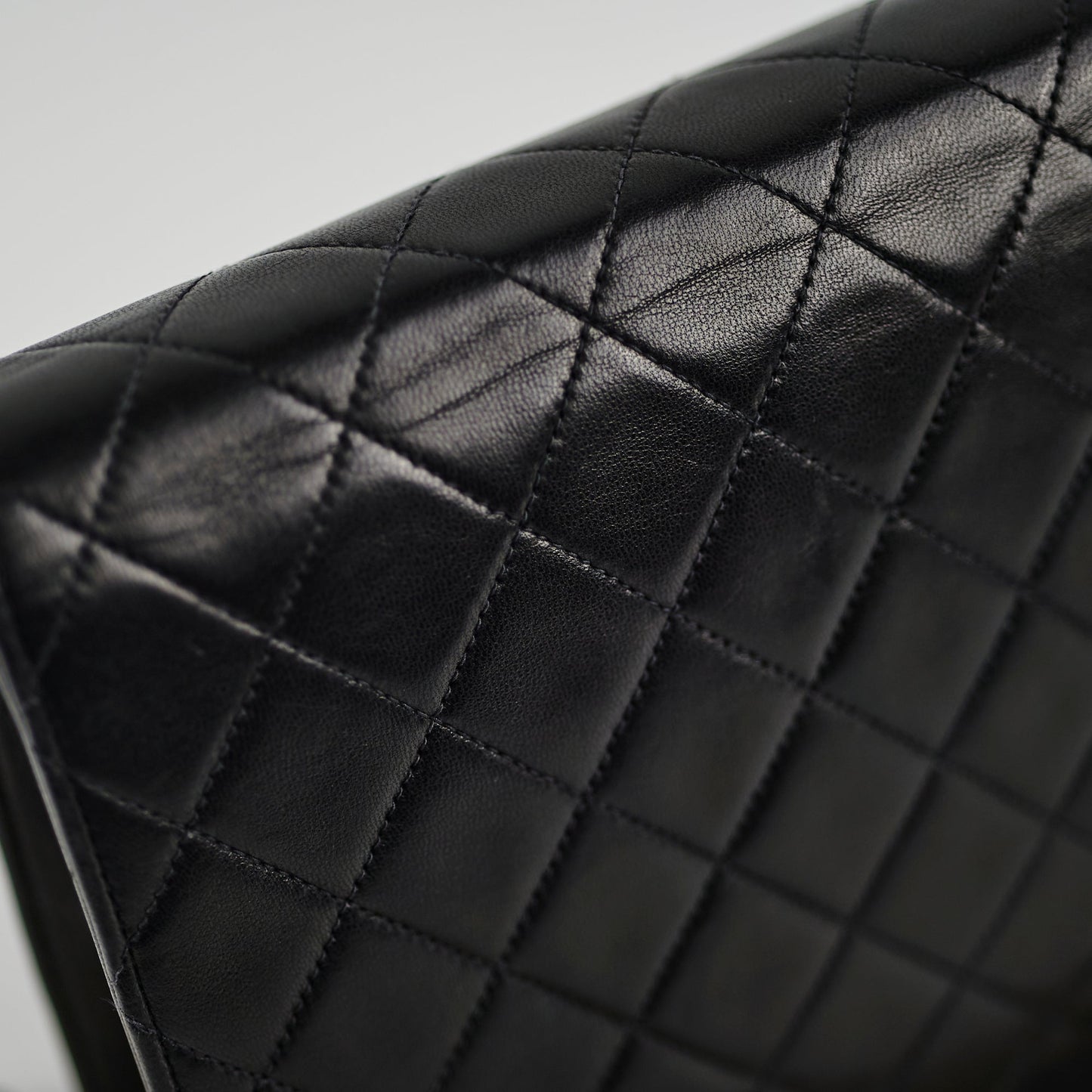 Chanel  Black Flap Lambskin - Series 4