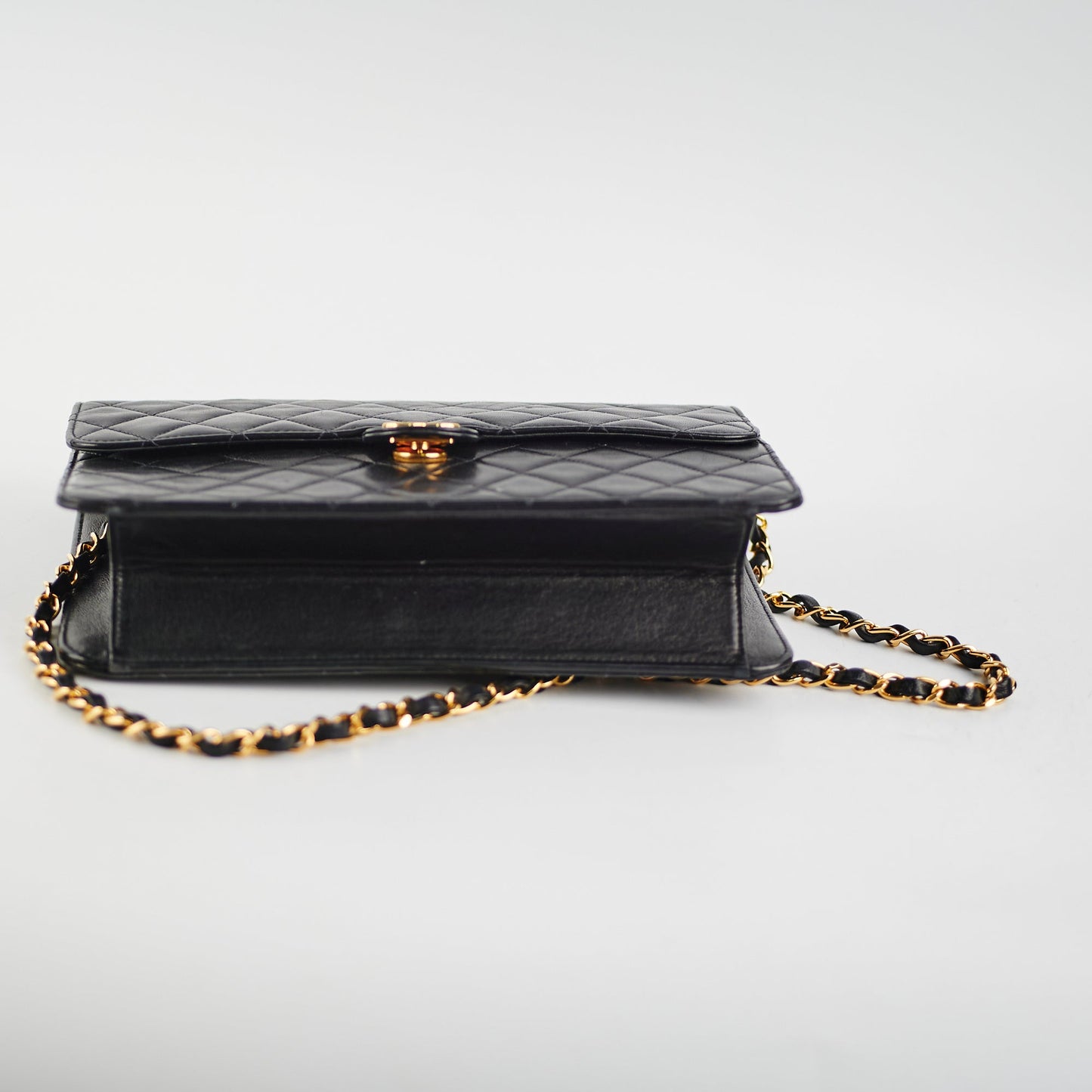 Chanel  Black Flap Lambskin - Series 4