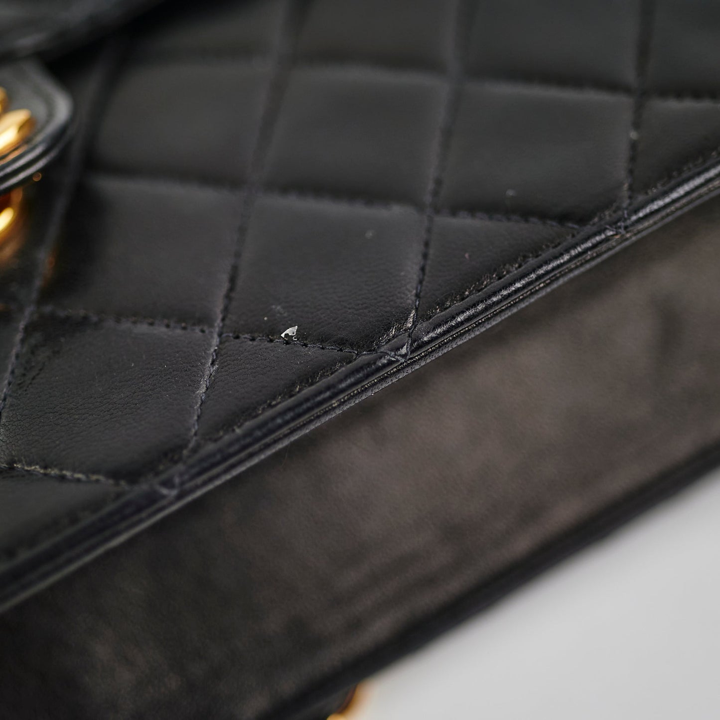 Chanel  Black Flap Lambskin - Series 4