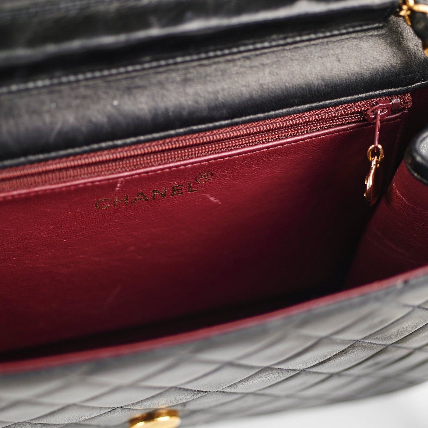 Chanel  Black Flap Lambskin - Series 4