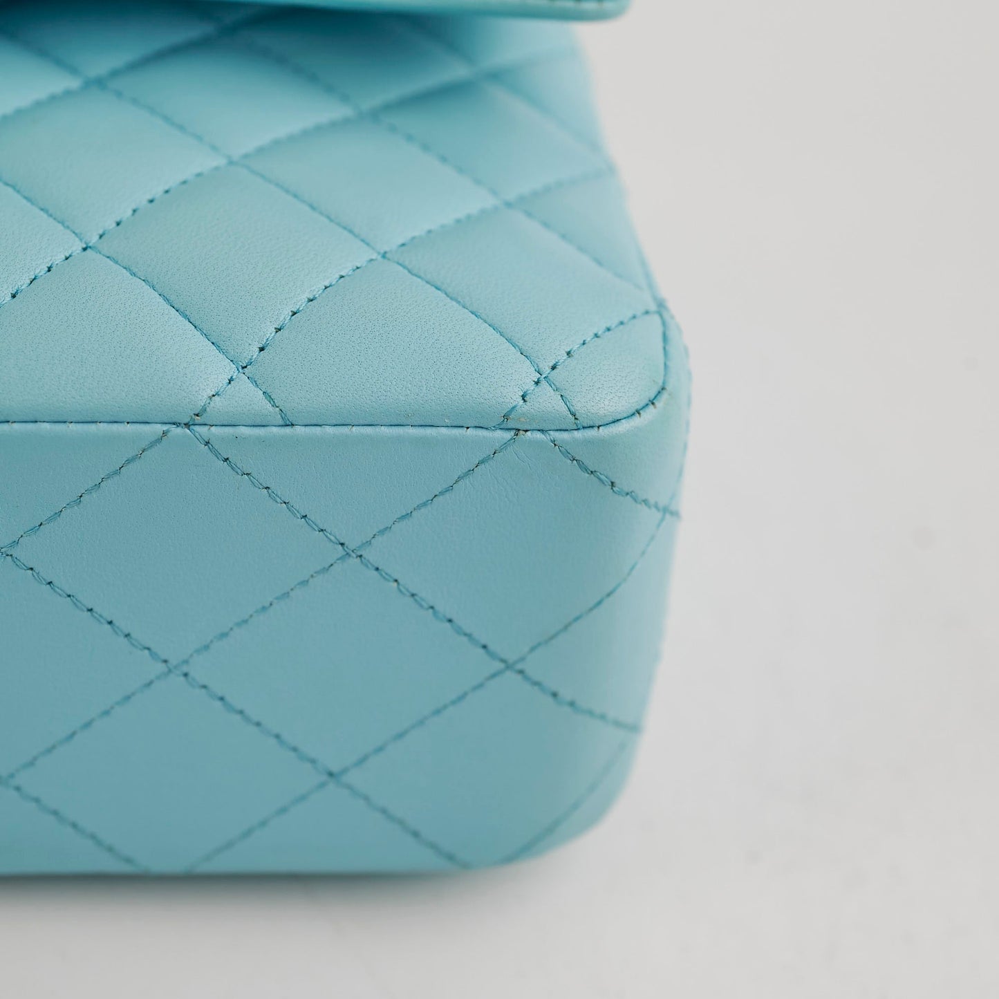 Chanel Classic Flap Medium/Large Light Blue - Series 31
