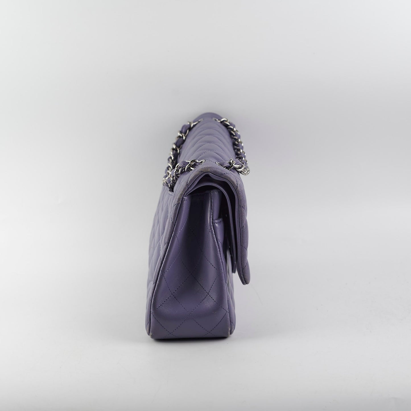 Chanel Jumbo Double Classic Flap Purple