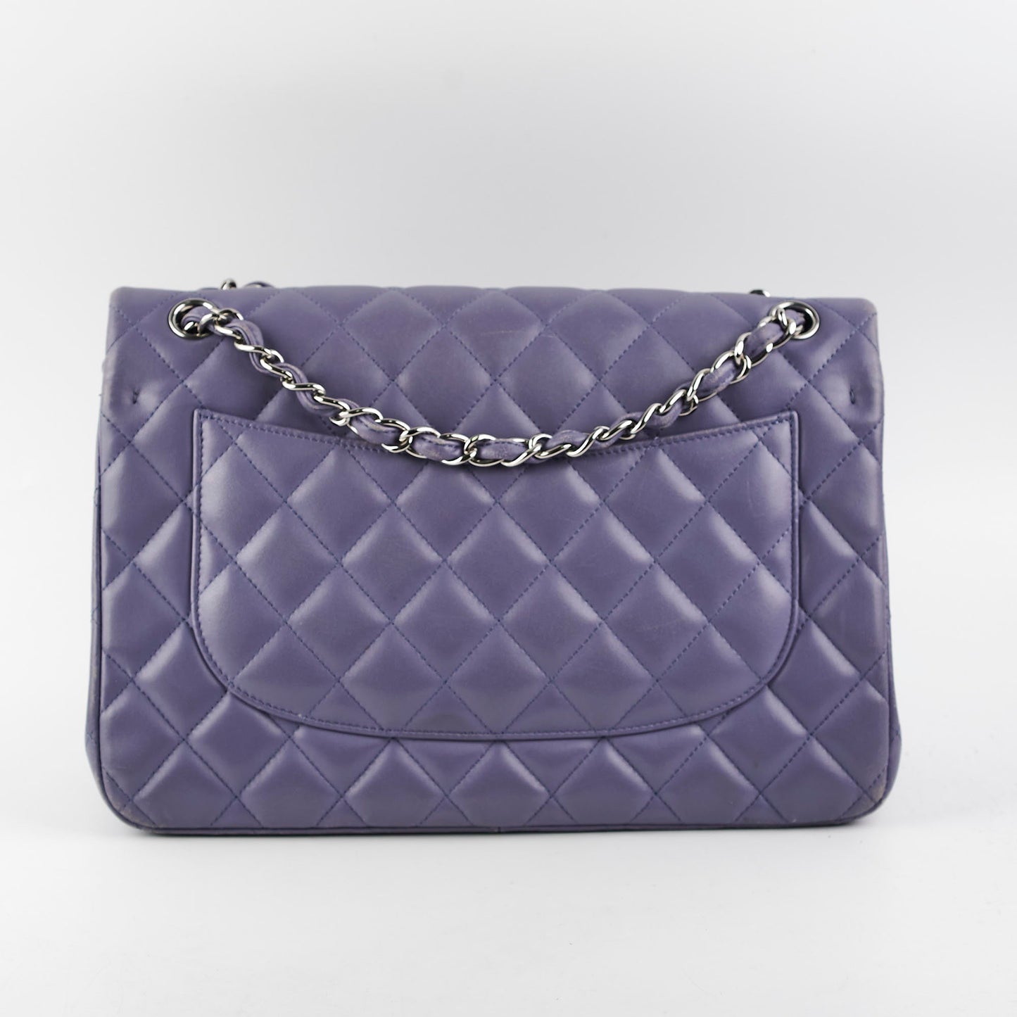 Chanel Jumbo Double Classic Flap Purple