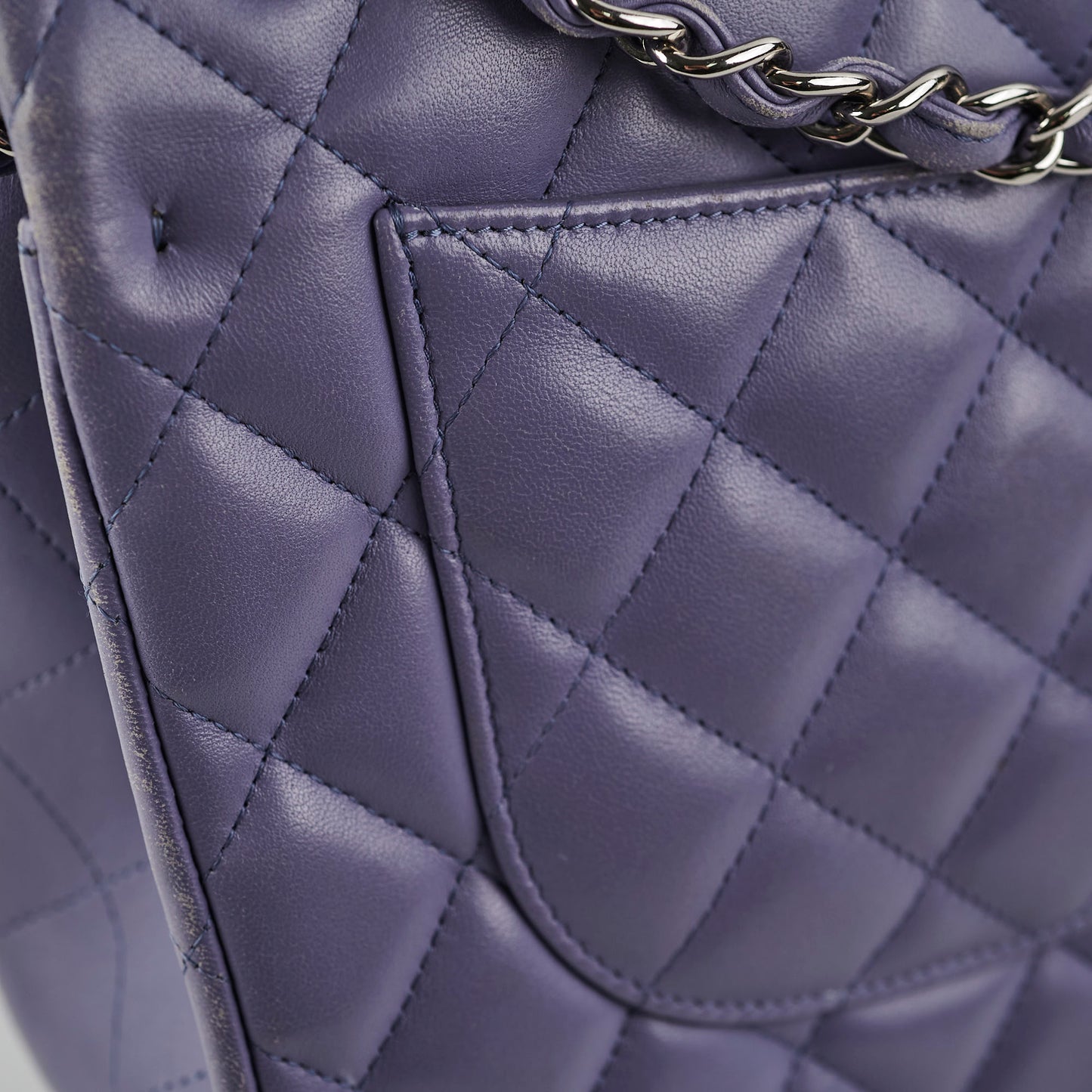 Chanel Jumbo Double Classic Flap Purple