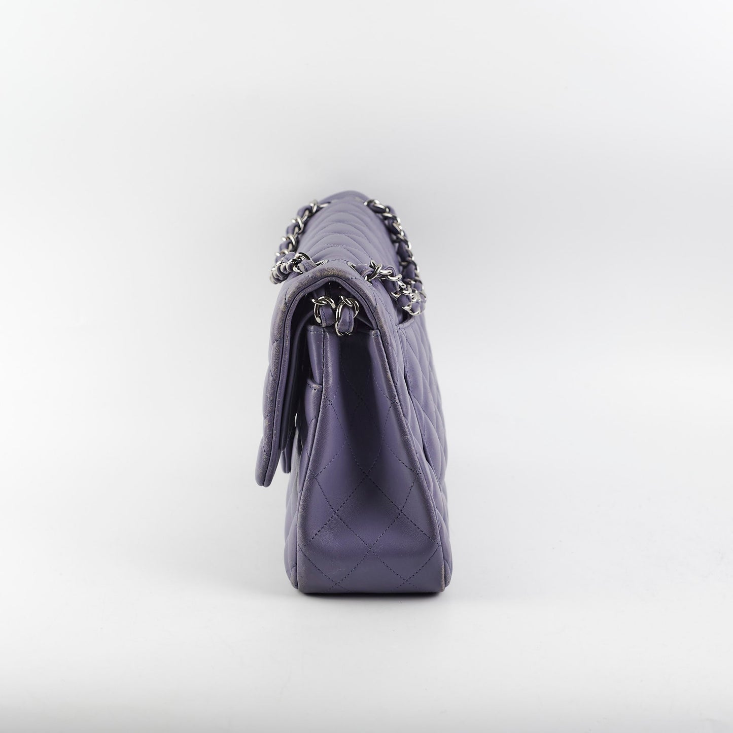 Chanel Jumbo Double Classic Flap Purple