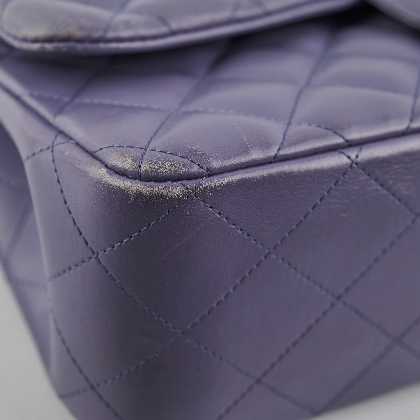 Chanel Jumbo Double Classic Flap Purple