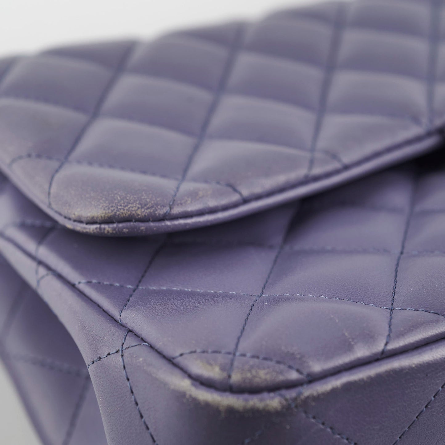 Chanel Jumbo Double Classic Flap Purple