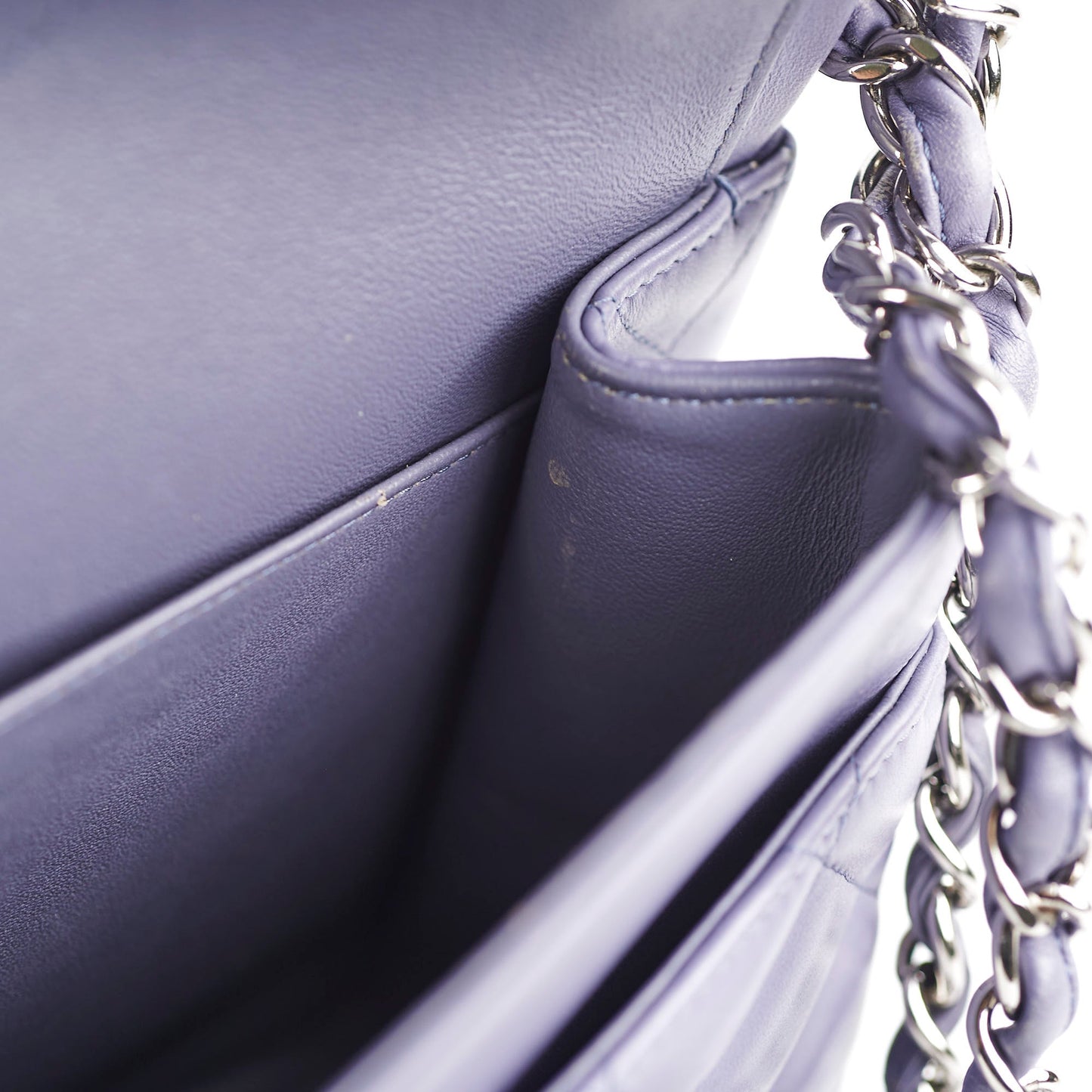 Chanel Jumbo Double Classic Flap Purple