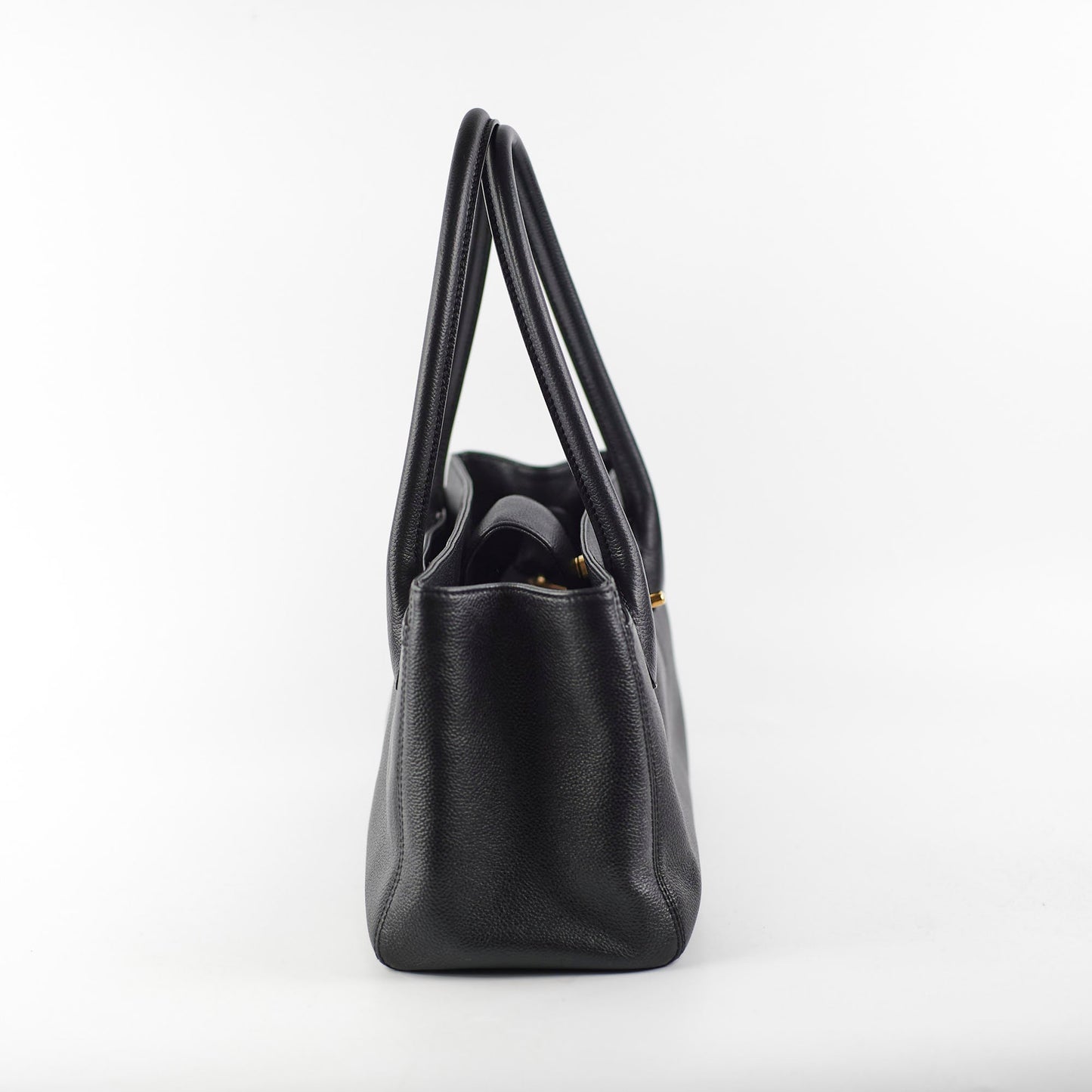 Chanel Cerf Tote Cavair Black