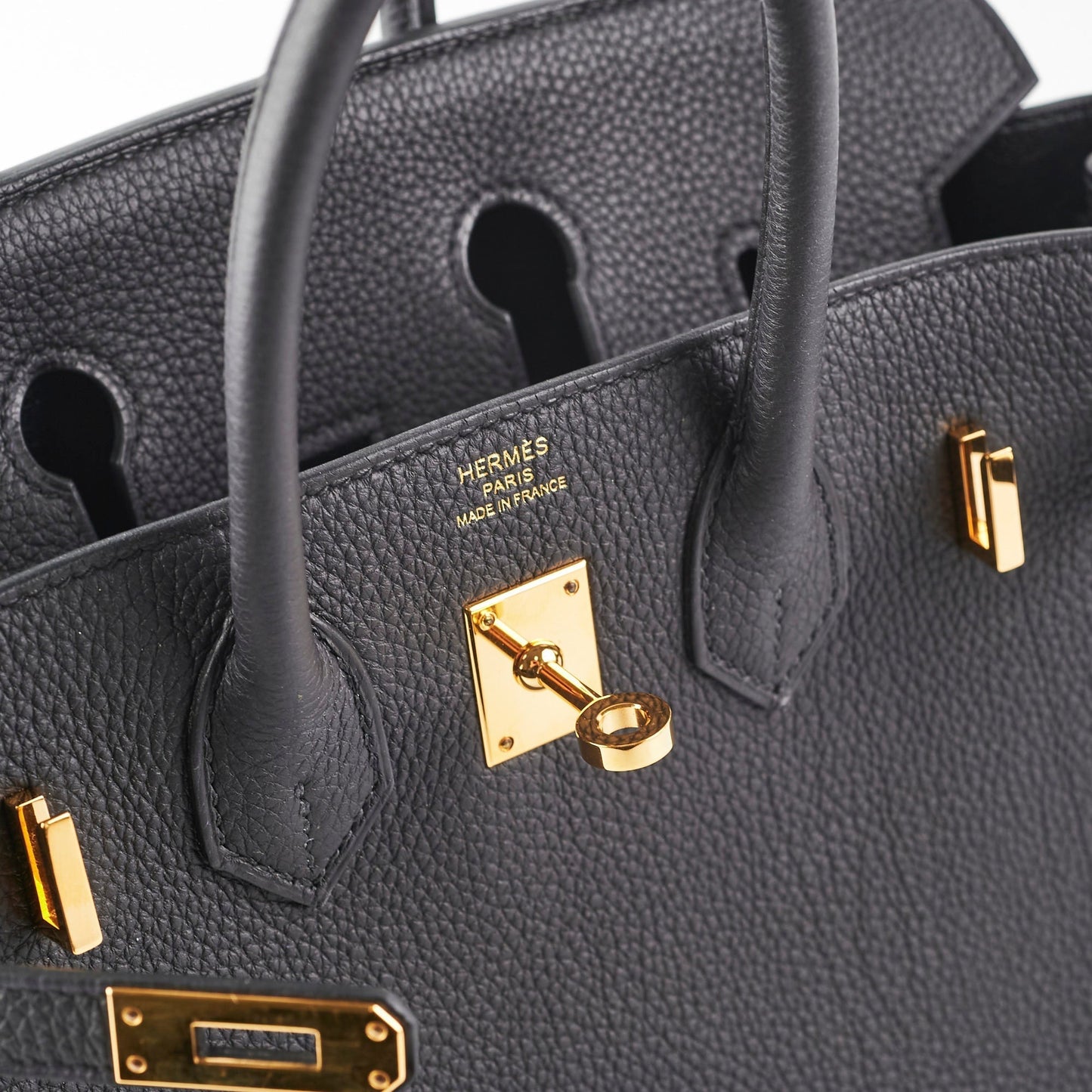 Hermes Birkin 25 Togo Black - B Stamp