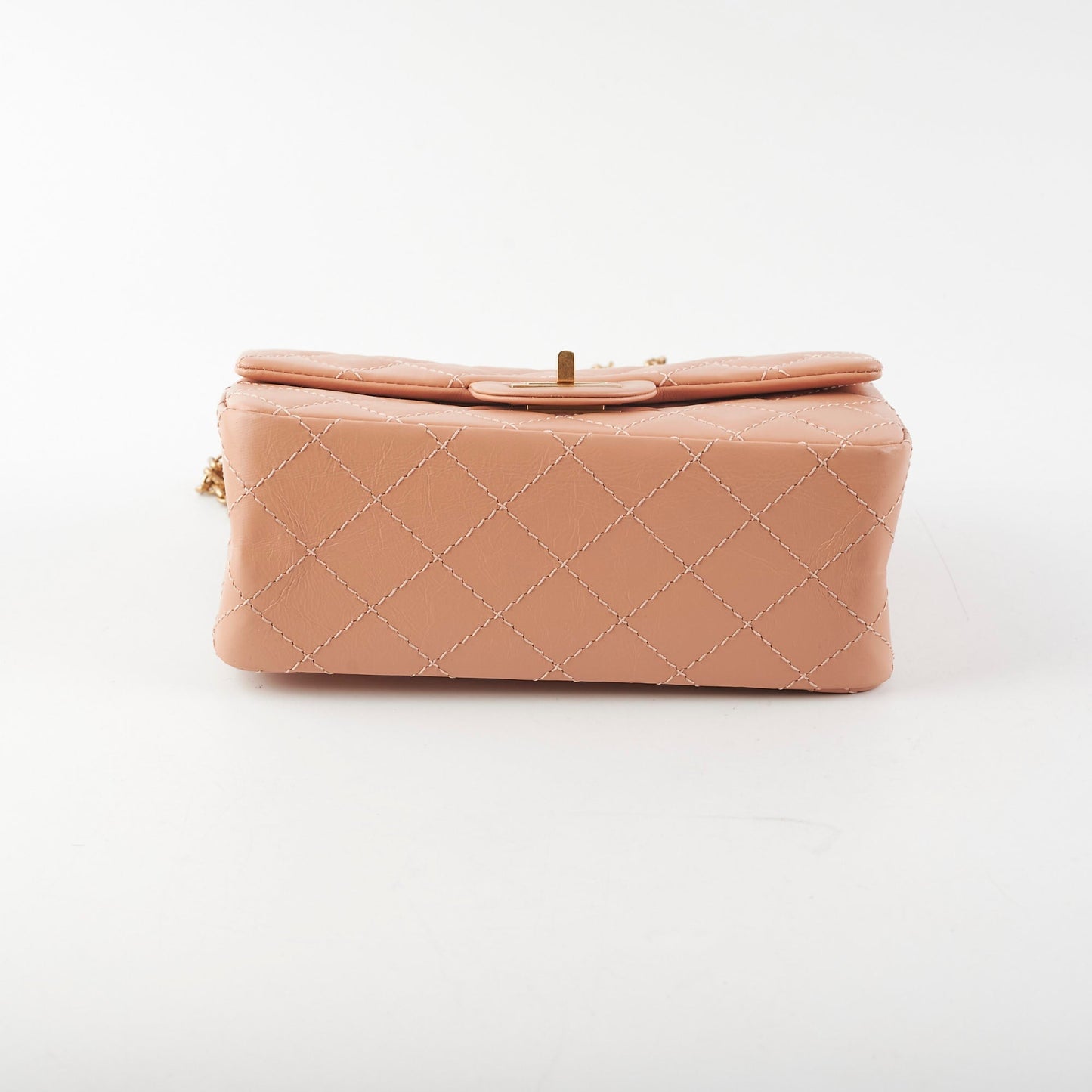 Chanel Mini Reissue Peach Microchip