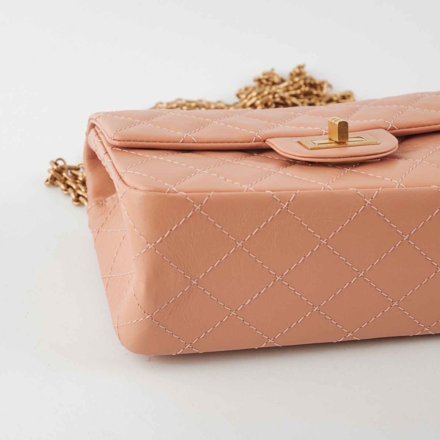 Chanel Mini Reissue Peach Microchip