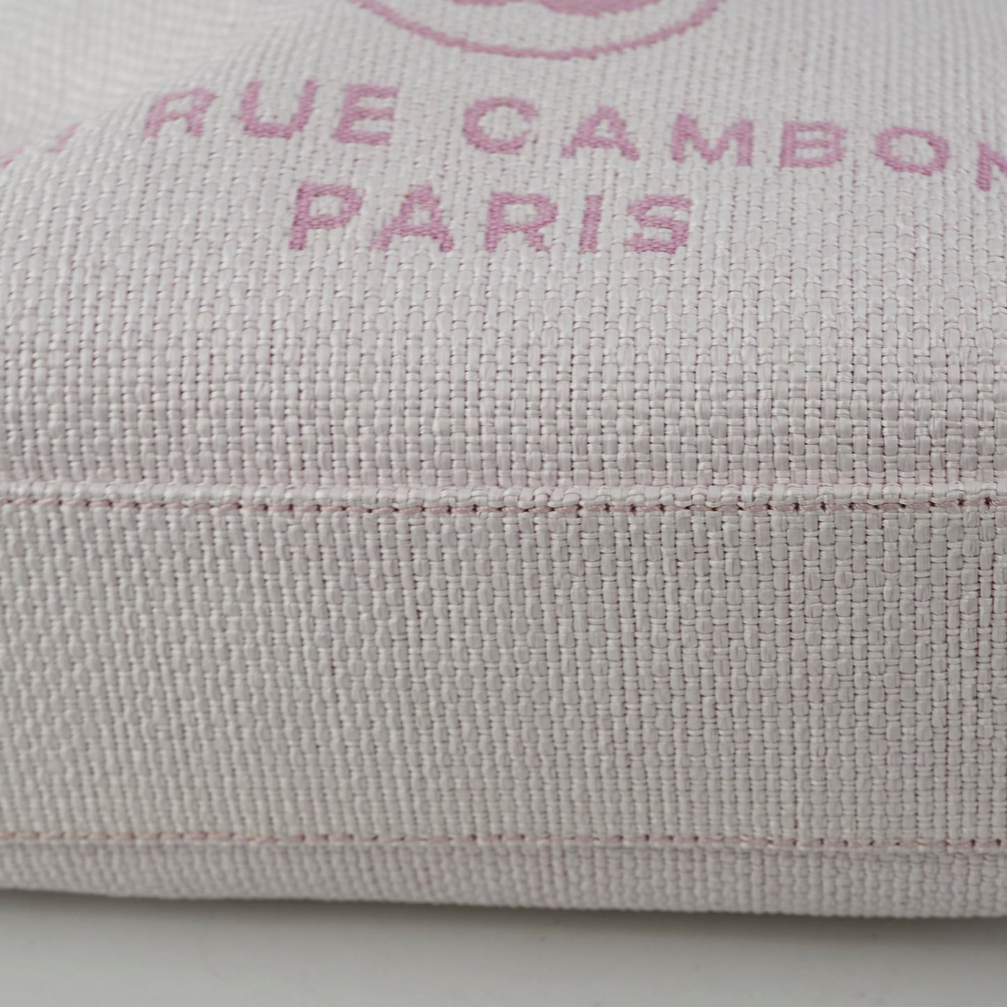 Chanel Deauville Small Tote Pink