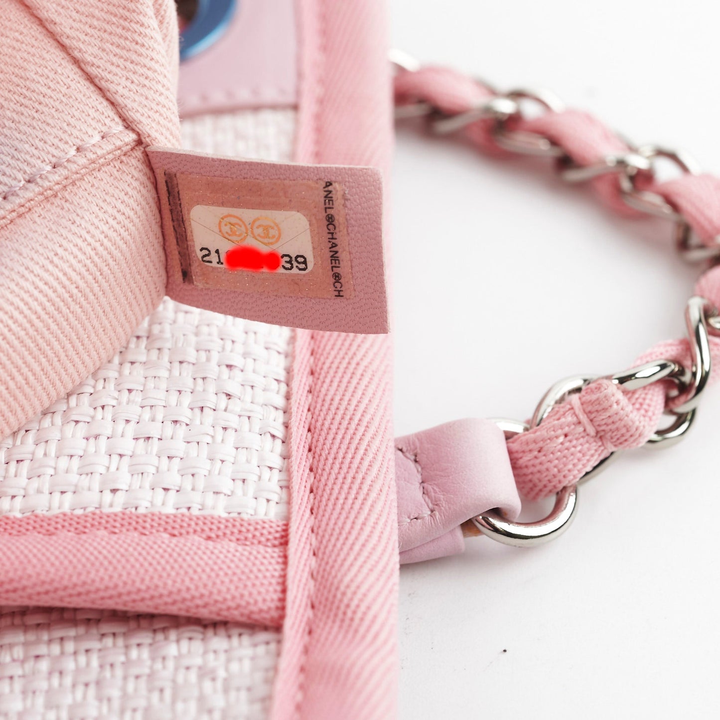 Chanel Deauville Small Tote Pink