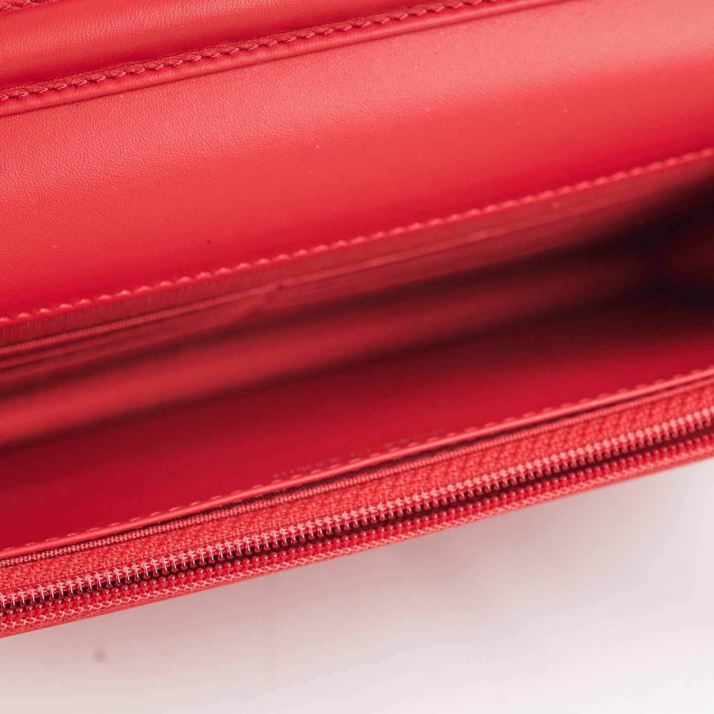 Chanel Timeless WOC Caviar Wallet on Chain Red
