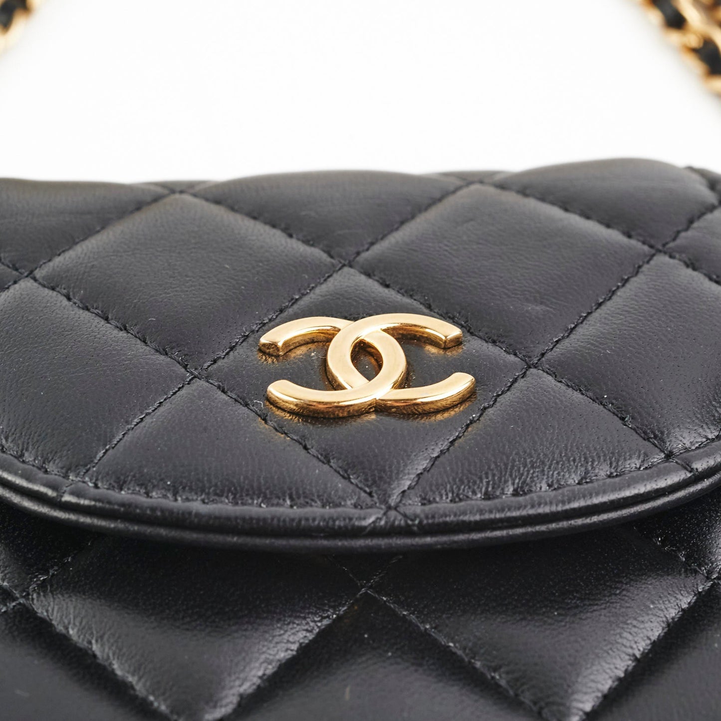 Chanel Micro Crossbody Bag Black