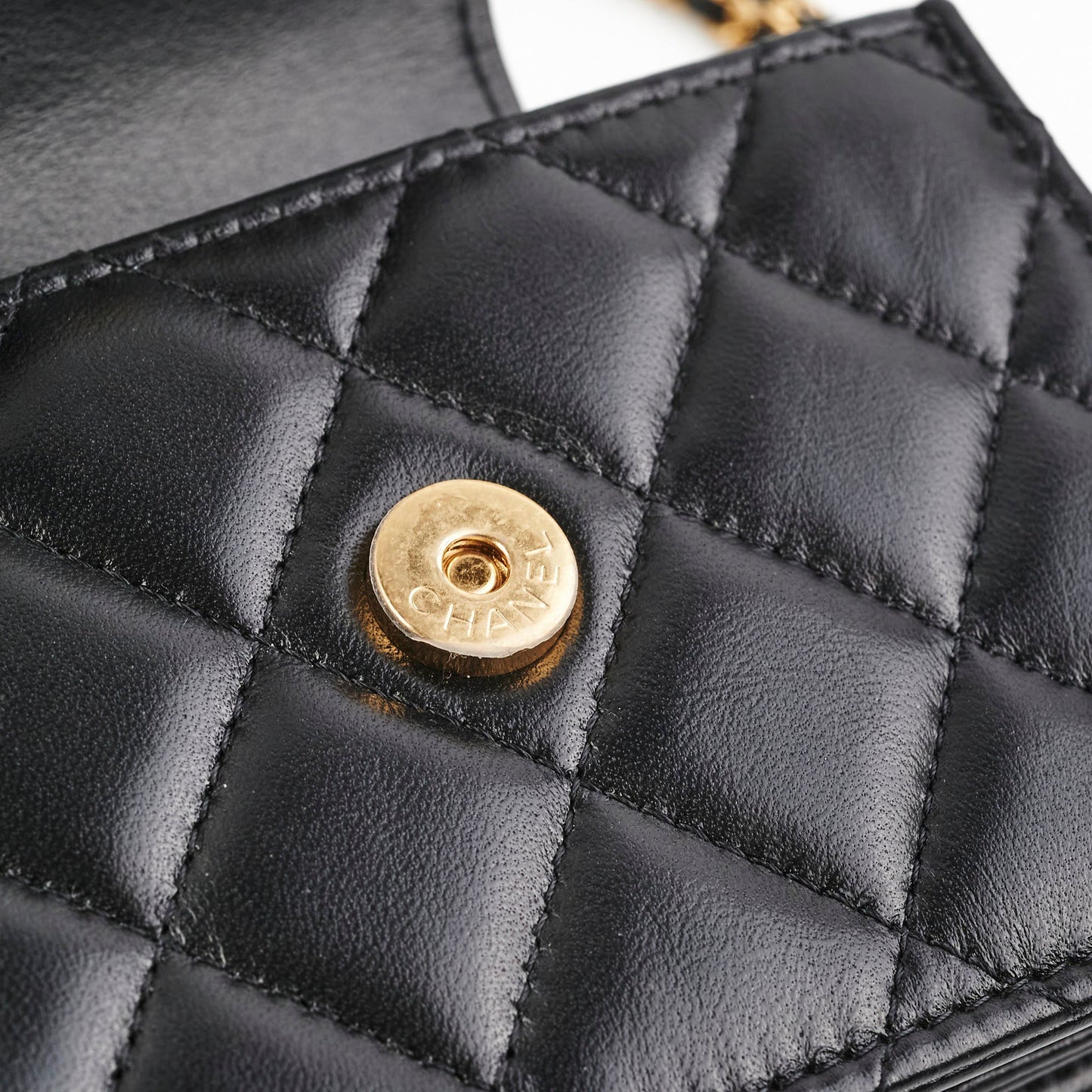 Chanel Micro Crossbody Bag Black