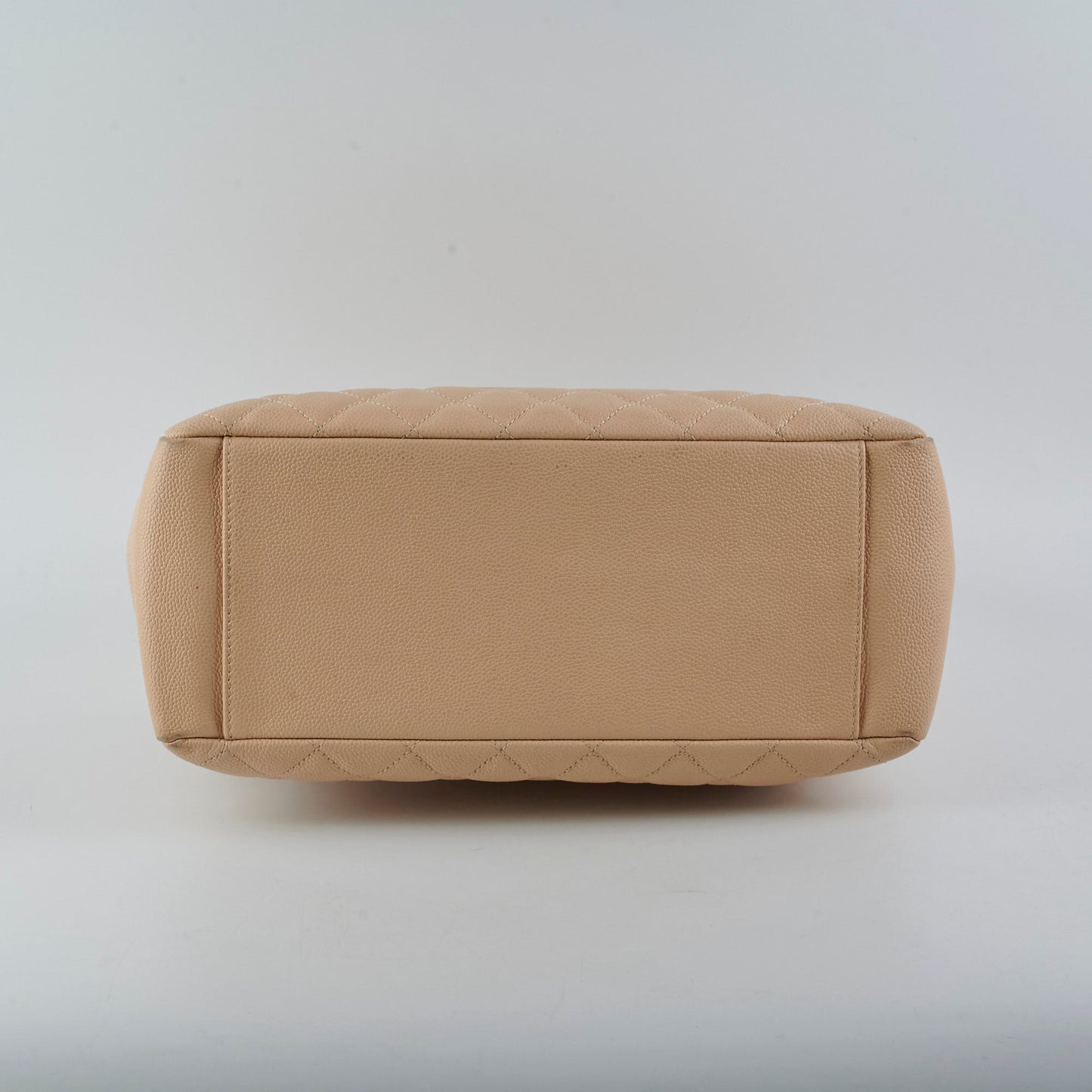 Chanel GST Caviar Grand Shopping Tote Beige