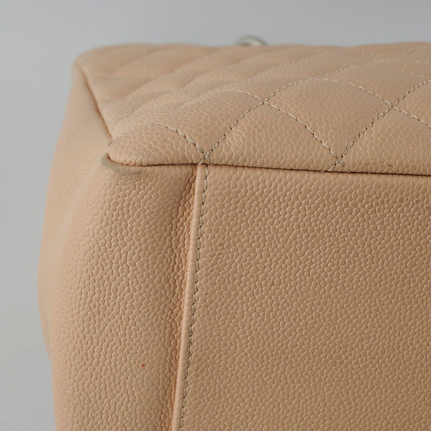 Chanel GST Caviar Grand Shopping Tote Beige