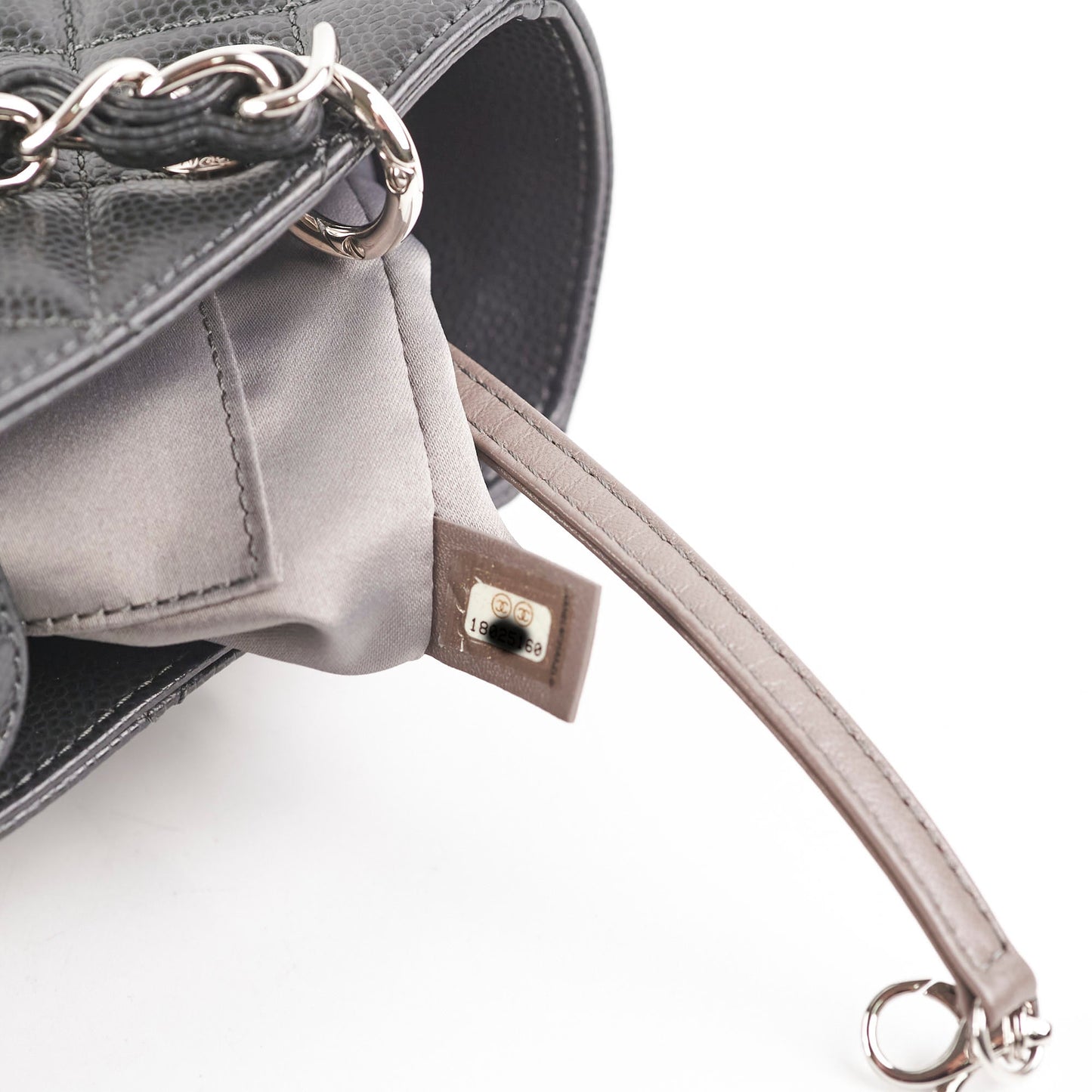 Chanel Caviar PST Petite Shopping Tote Black