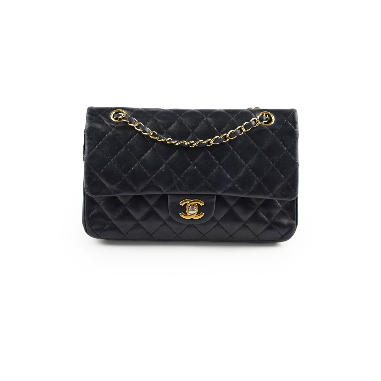 Chanel Medium/Large Double Classic Flap Black