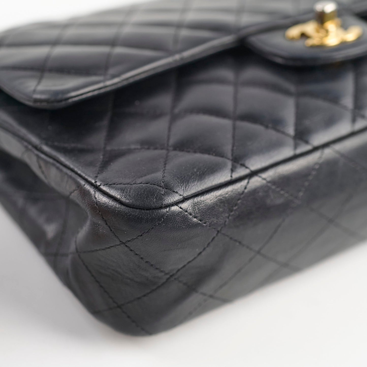 Chanel Medium/Large Double Classic Flap Black
