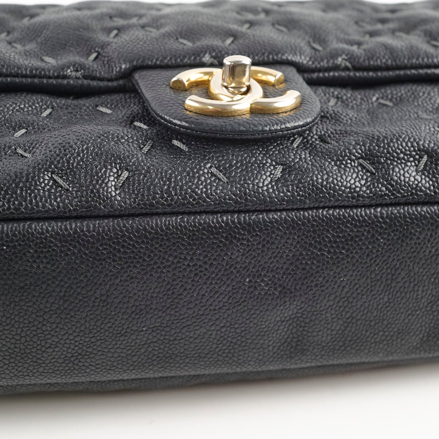 Chanel Seasonal Quilted Flap Bag Black