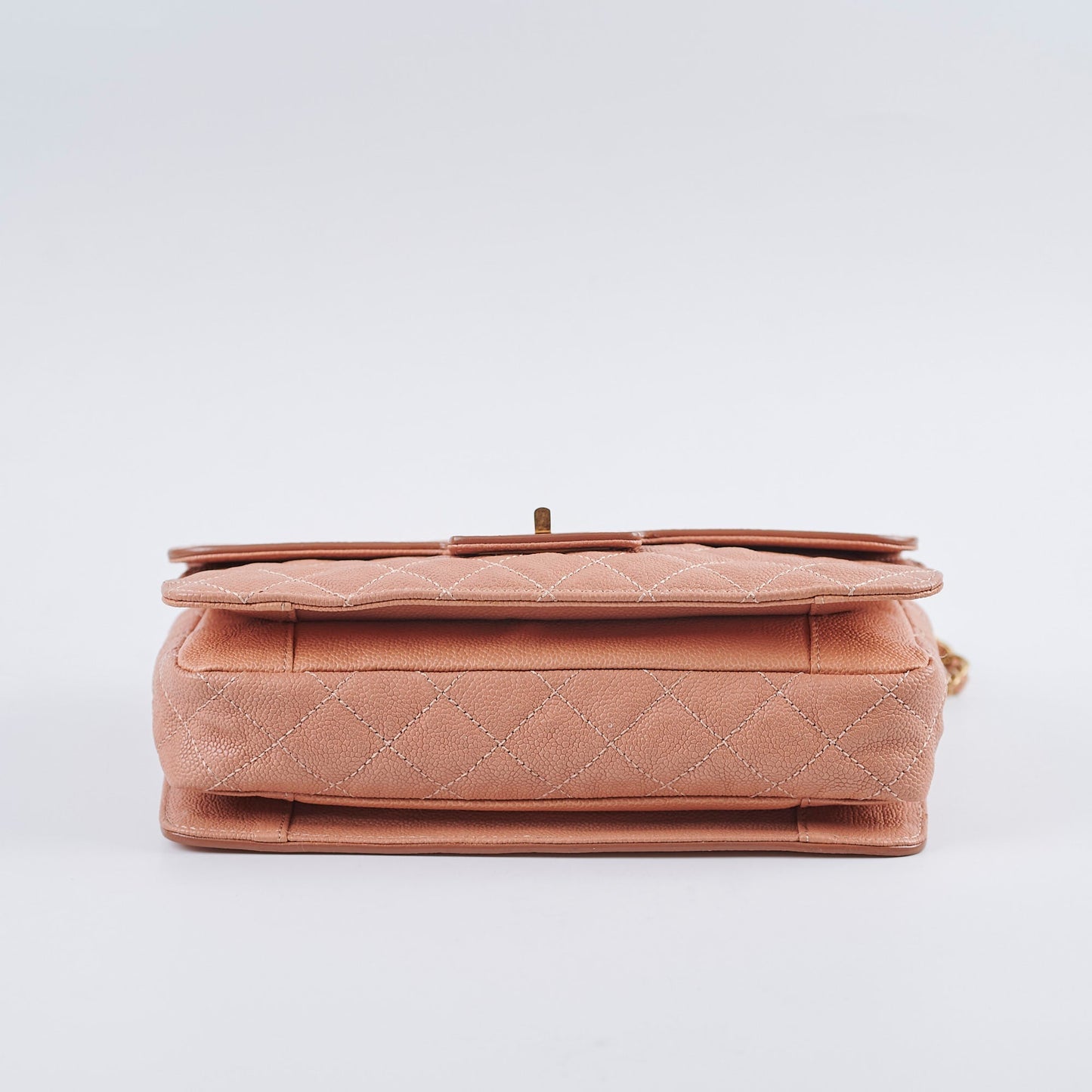 Chanel Seasonal Quilted Caviar 2.55 Reissue Single Flap Bag Terracotta