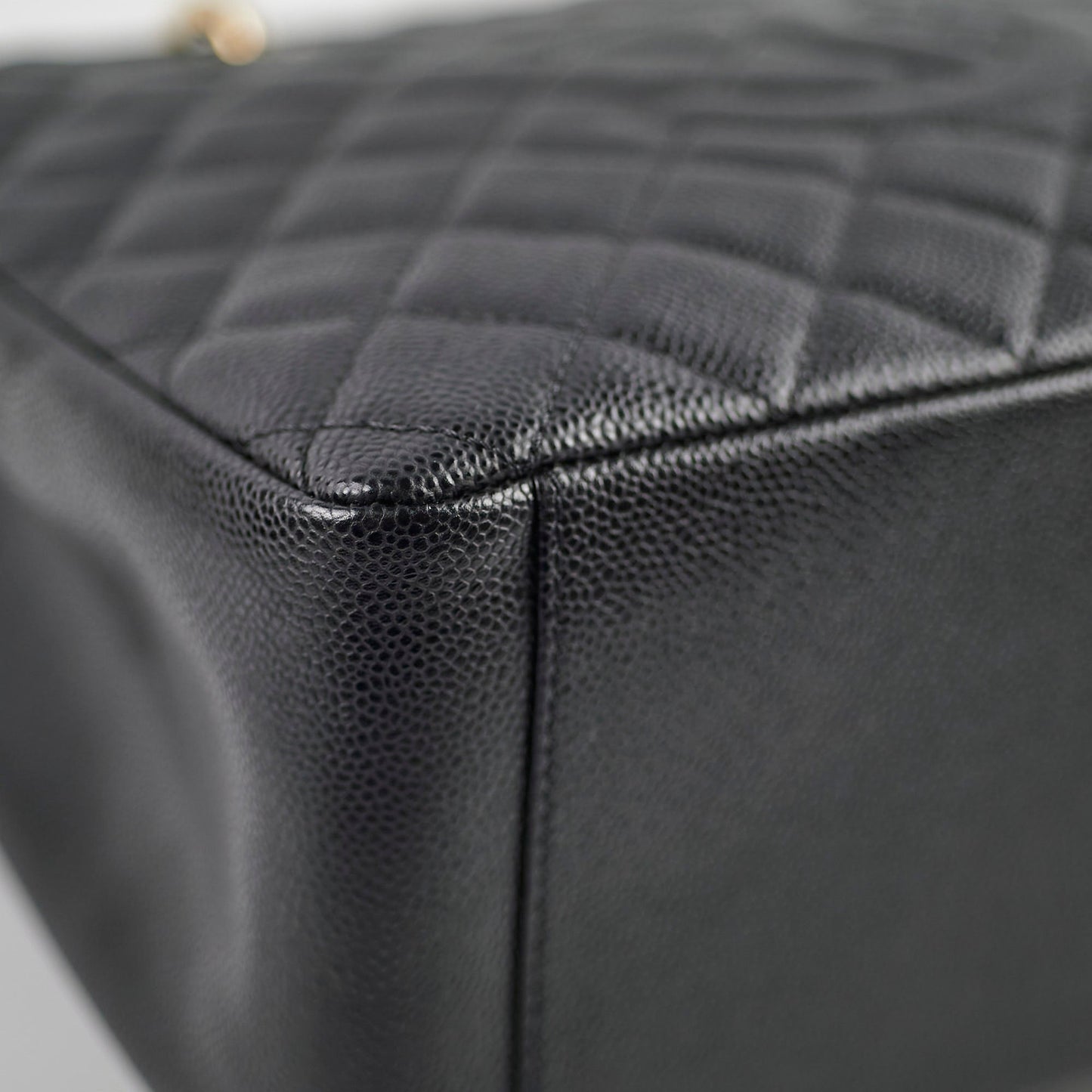 Chanel Caviar GST Grand Shopping Tote Black