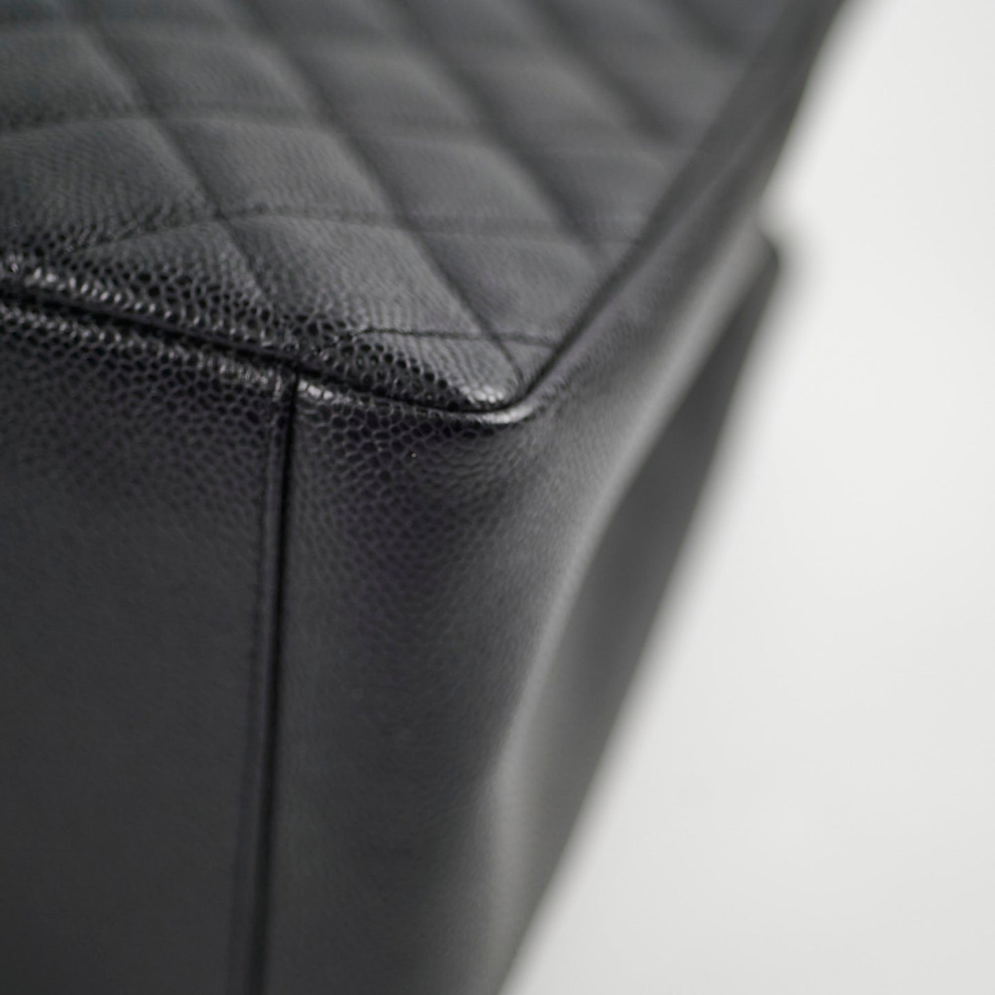 Chanel Caviar GST Grand Shopping Tote Black