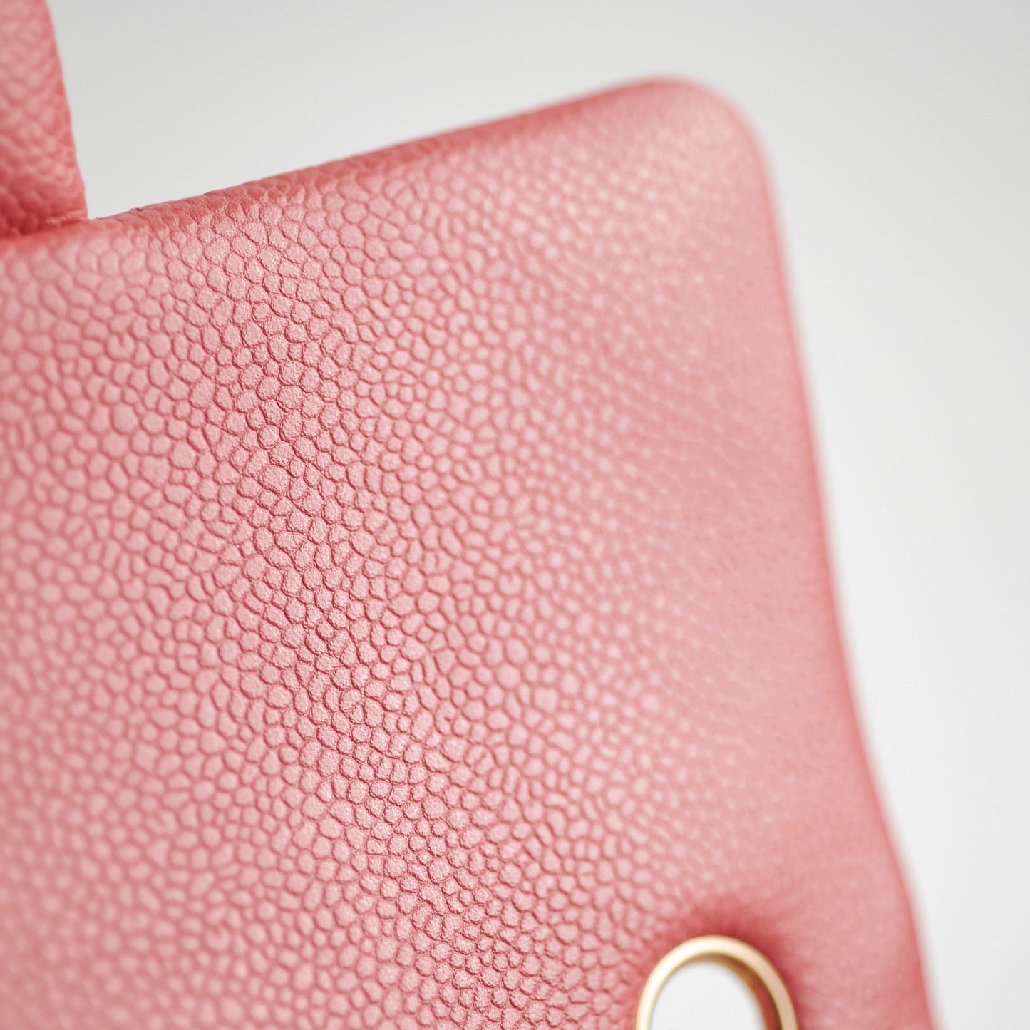 Chanel Pearly Pink Rectangular Mini Caviar 25 Series