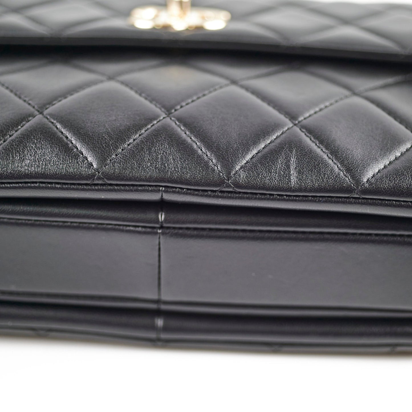 Chanel Trendy CC Black Small 24 Series Old Strap Removable