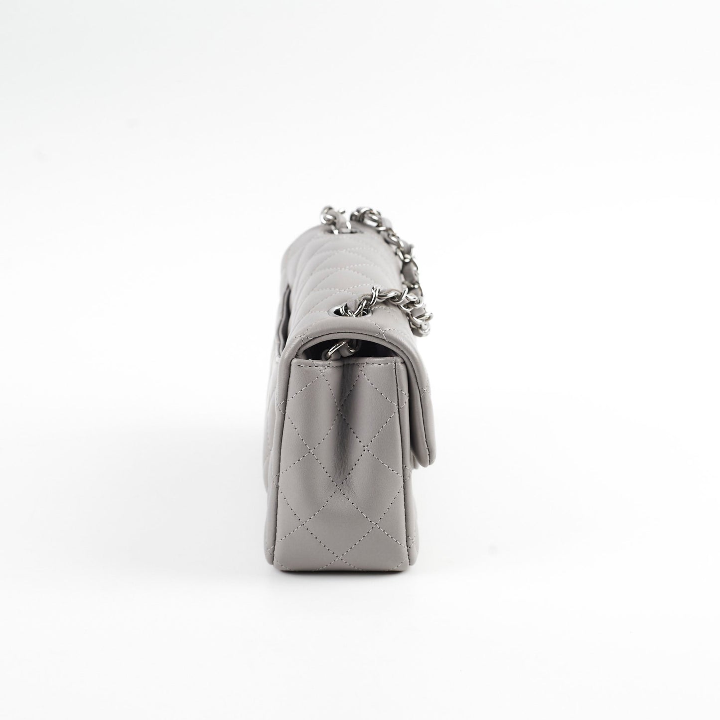Chanel Mini Rectangle Grey Microchip