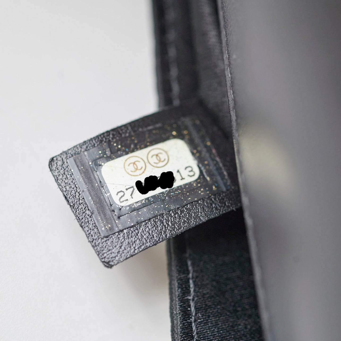 Chanel Pearl Mini Rectangular Bag Black 27 Series