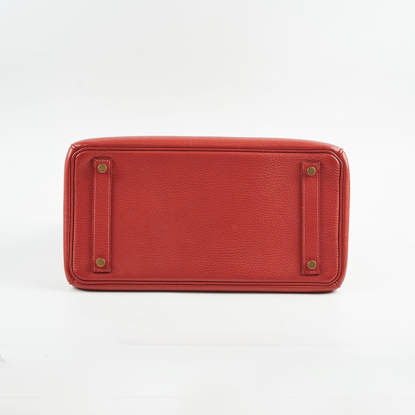 Hermes Hac Birkin 32 Rouge H Stamp 2004