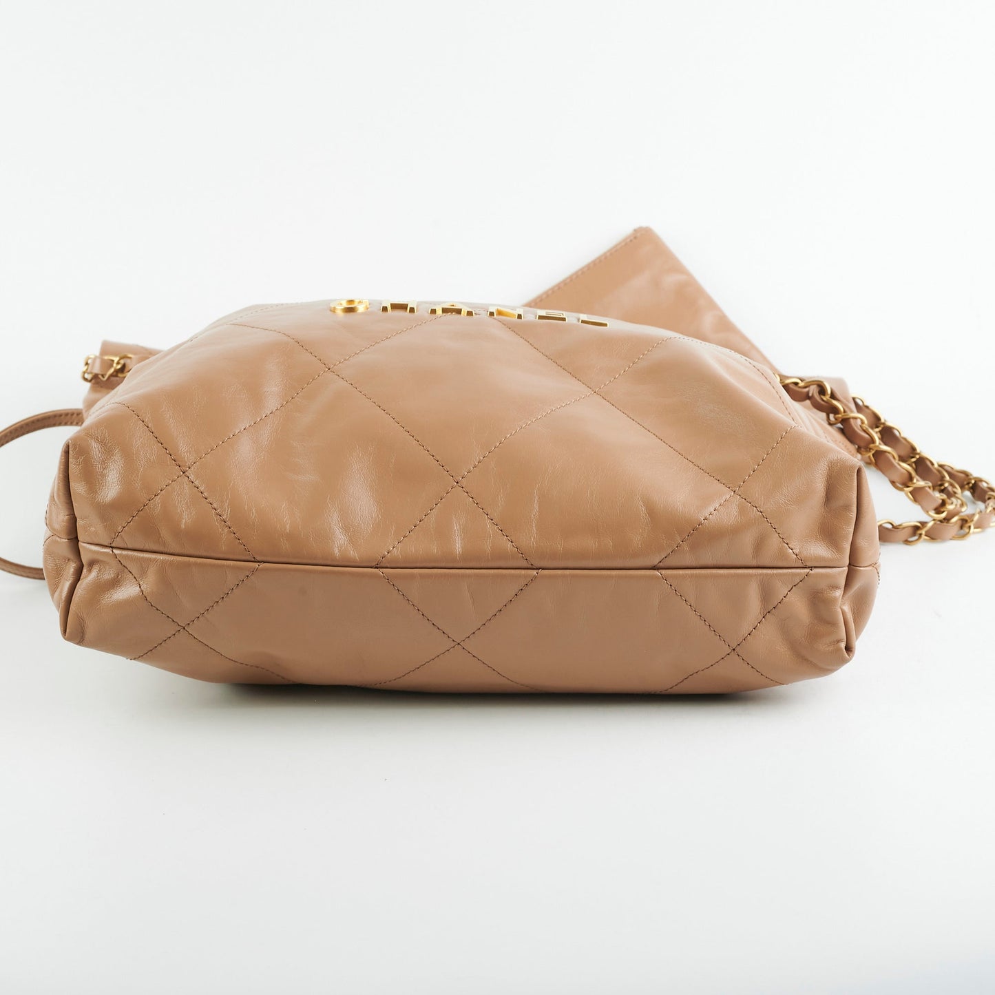 Chanel 22 Small Beige