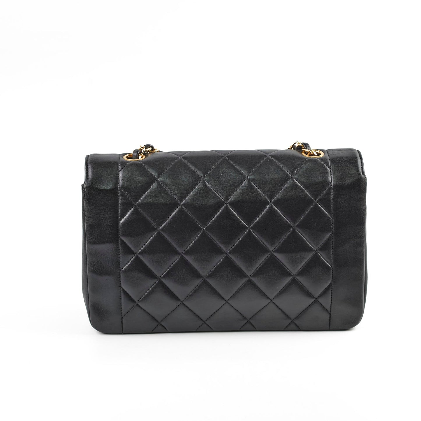 Chanel Diana Medium Lambskin  24k Gold Plated 2 Series