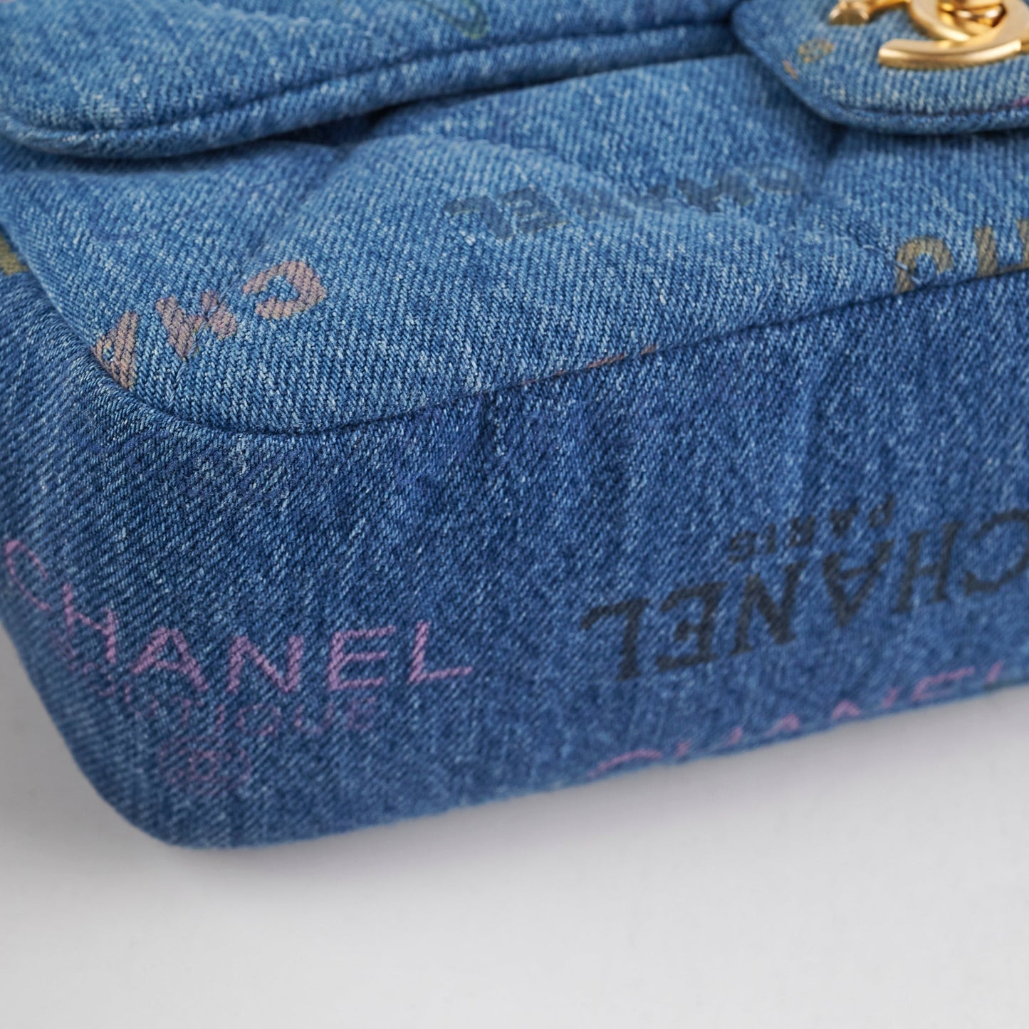 Chanel Denim Seasonal Flap (microchipped)