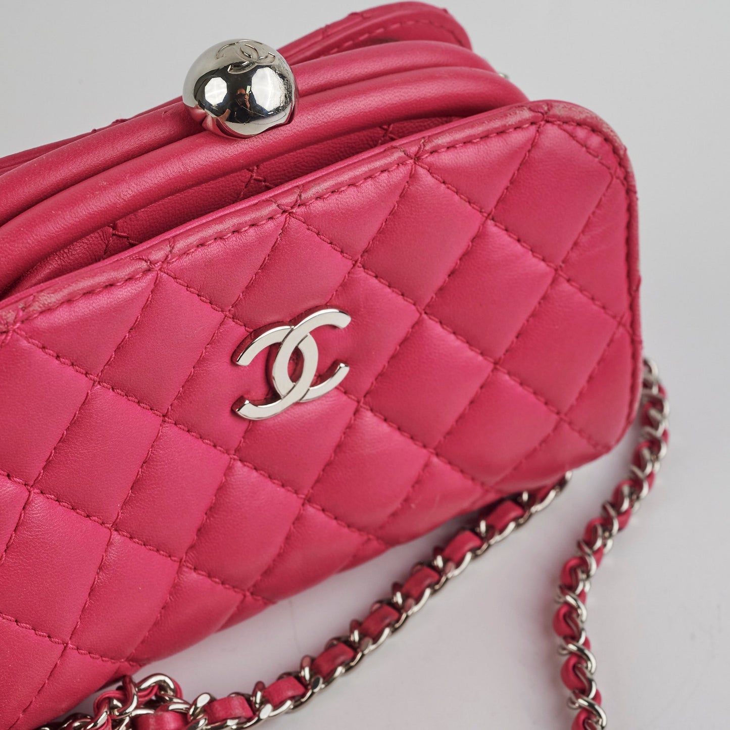 Chanel Mini Pink Crossbody