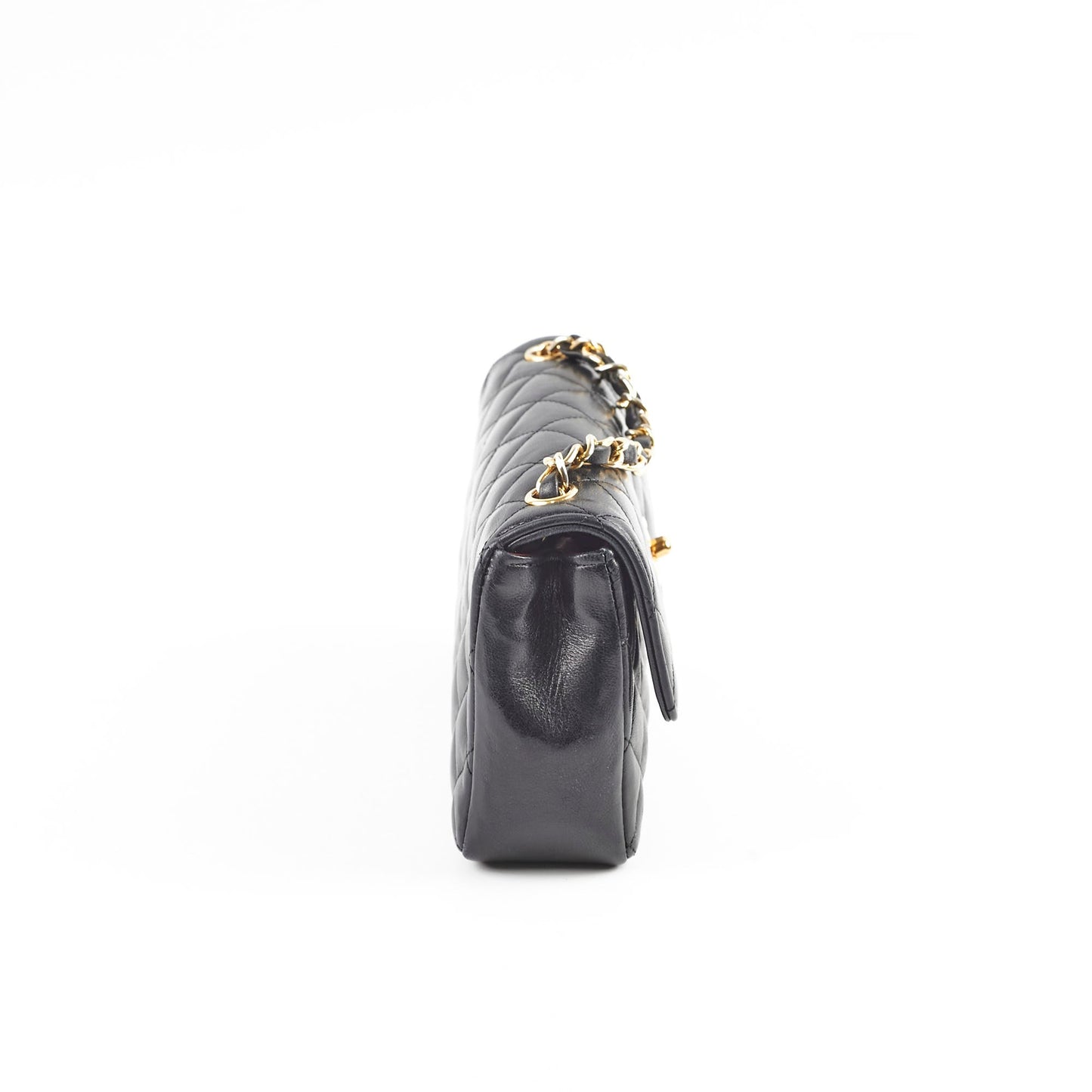 Chanel  Matelasse Lambskin Bag Black