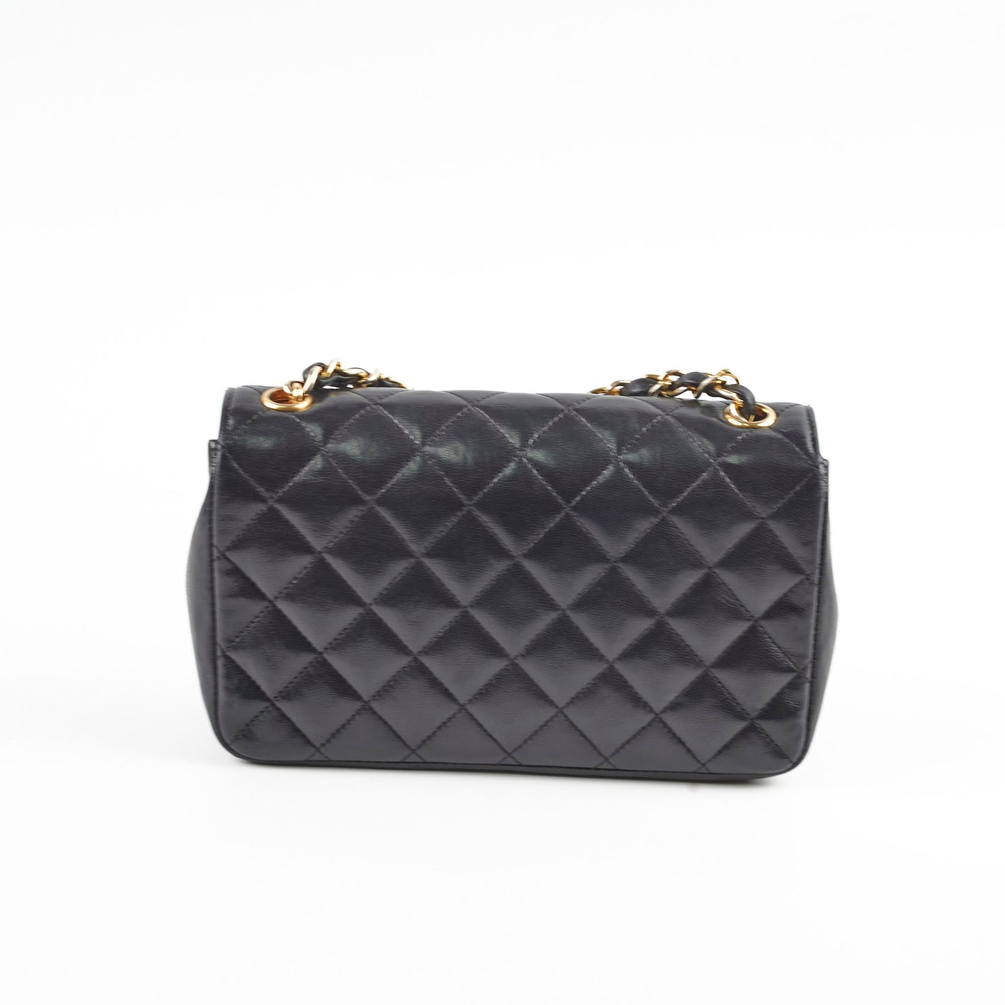 Chanel  Matelasse Lambskin Bag Black
